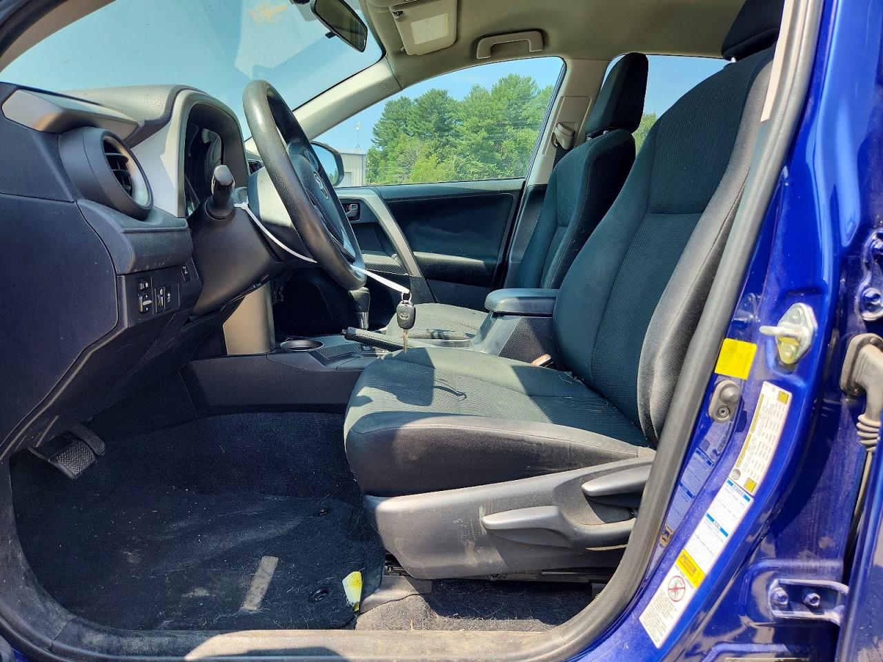 2014 Toyota Rav4 Le Синий vin: 2T3BFREV2EW165051