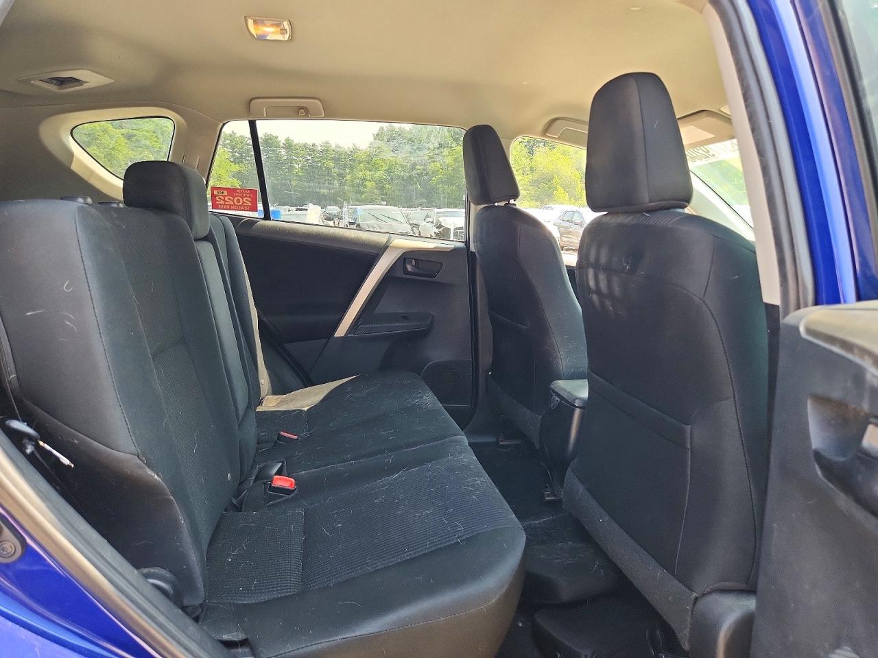 2014 Toyota Rav4 Le Синий vin: 2T3BFREV2EW165051