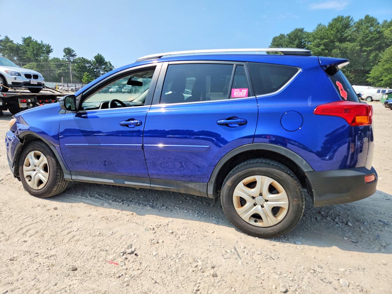2014 Toyota Rav4 Le Синий vin: 2T3BFREV2EW165051