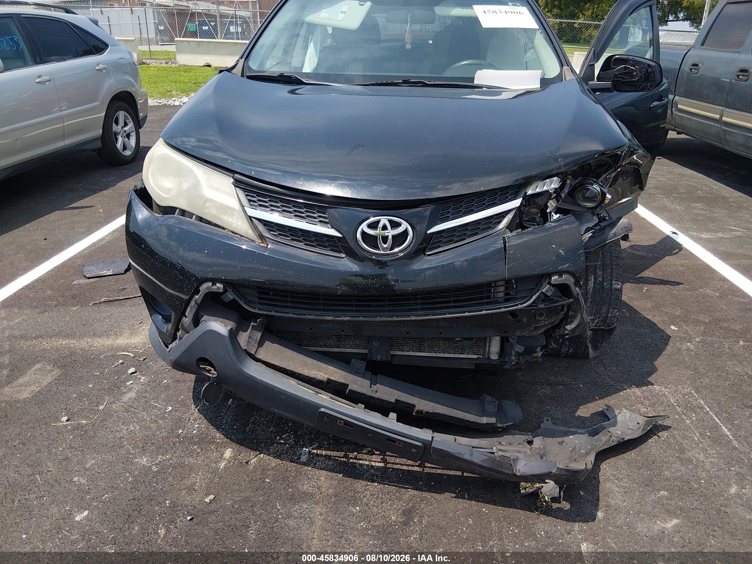 2014 Toyota Rav4 Le Black vin: 2T3BFREV2EW190466