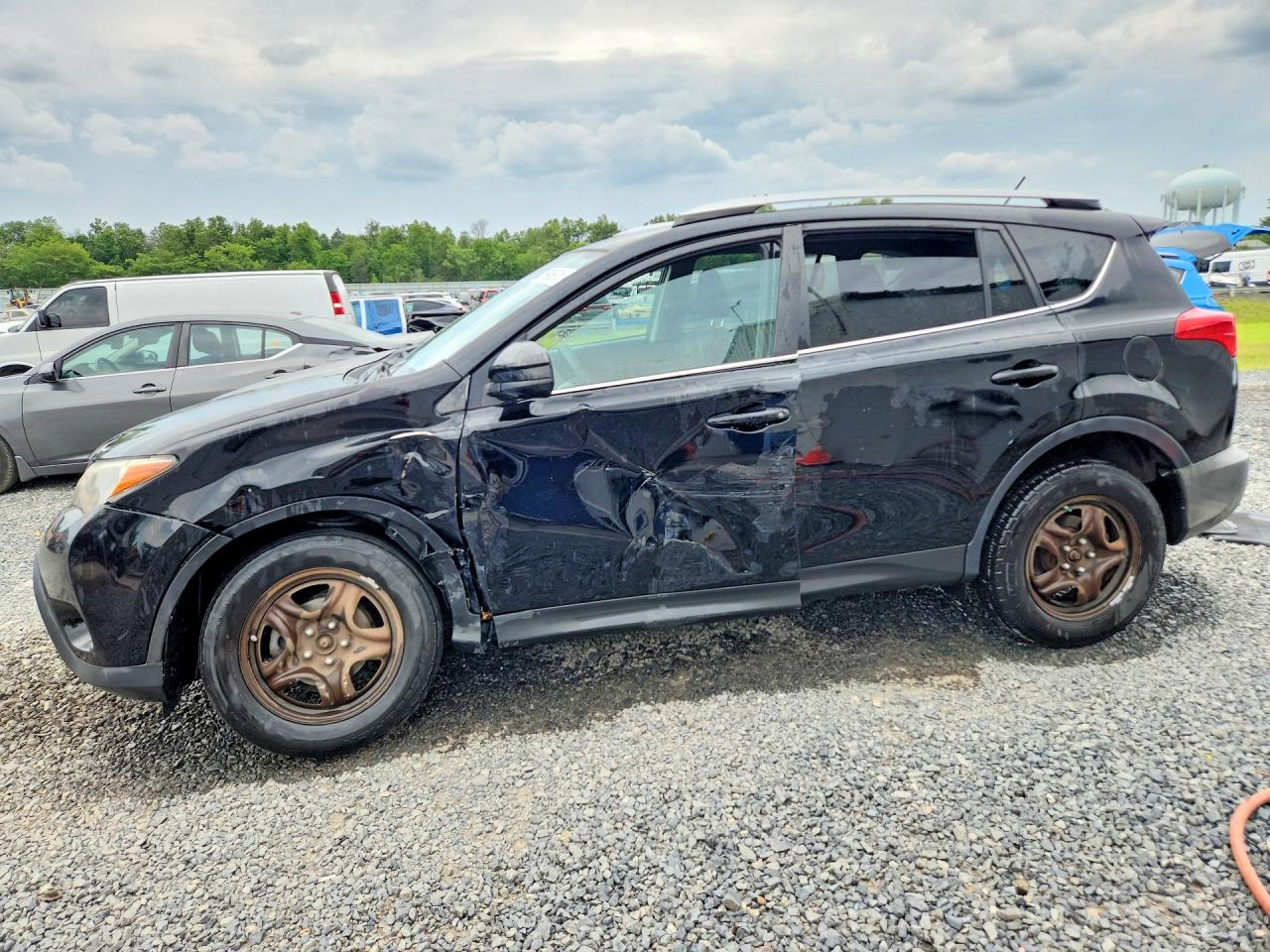 2015 Toyota Rav4 Le Black vin: 2T3BFREV2FW239649