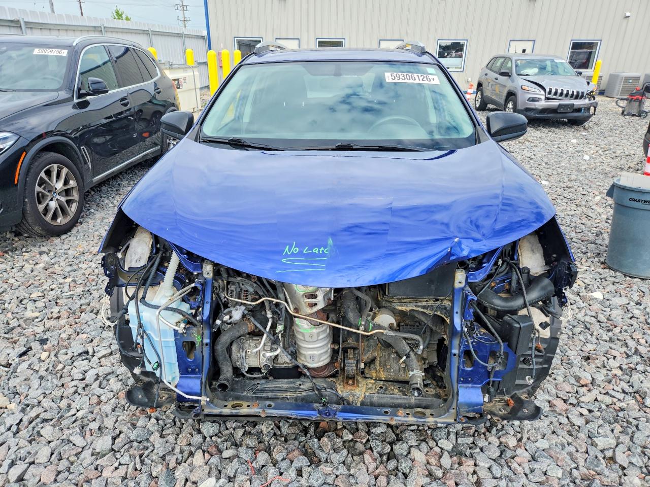 2015 Toyota Rav4 Le Blue vin: 2T3BFREV2FW276278