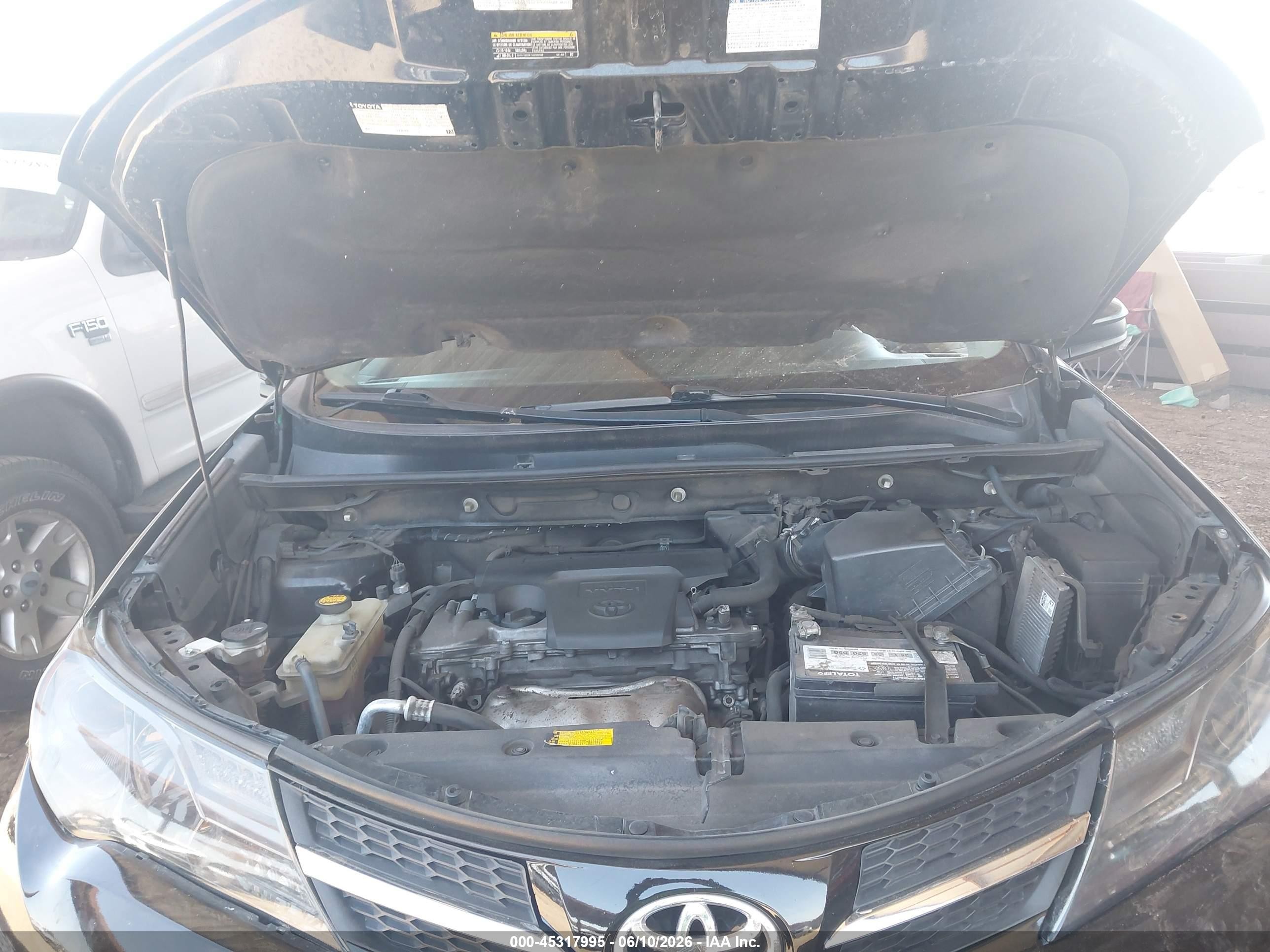 2015 Toyota Rav4 Le Black vin: 2T3BFREV2FW295025