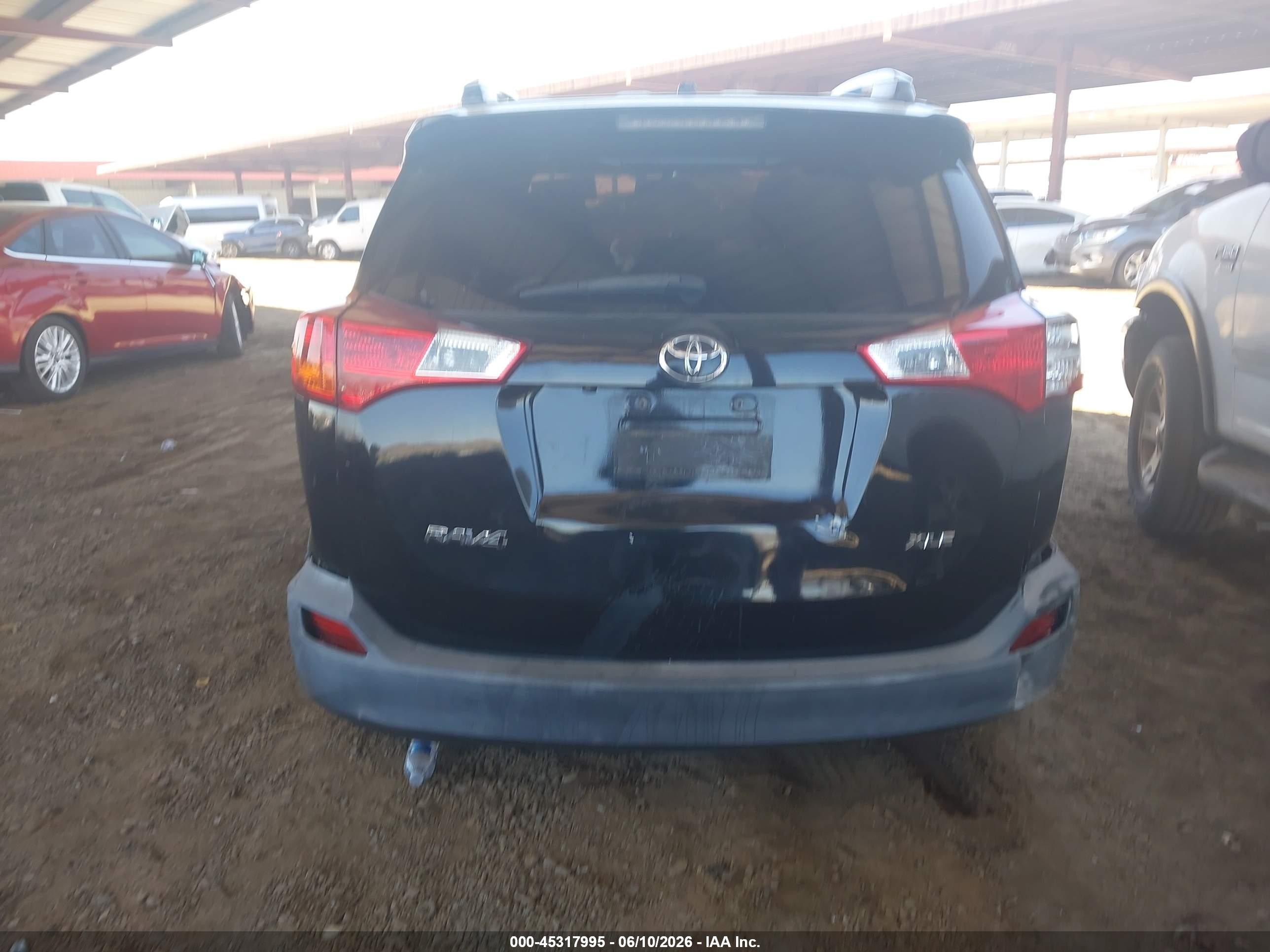 2015 Toyota Rav4 Le Black vin: 2T3BFREV2FW295025