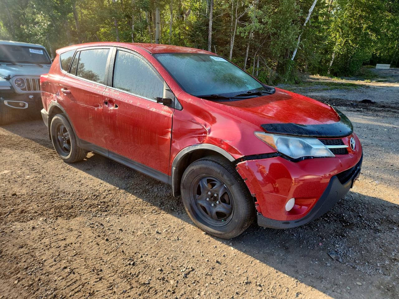 2015 Toyota Rav4 Le Red vin: 2T3BFREV2FW363081