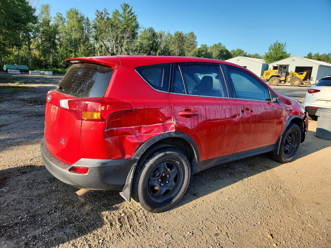 2015 Toyota Rav4 Le Red vin: 2T3BFREV2FW363081