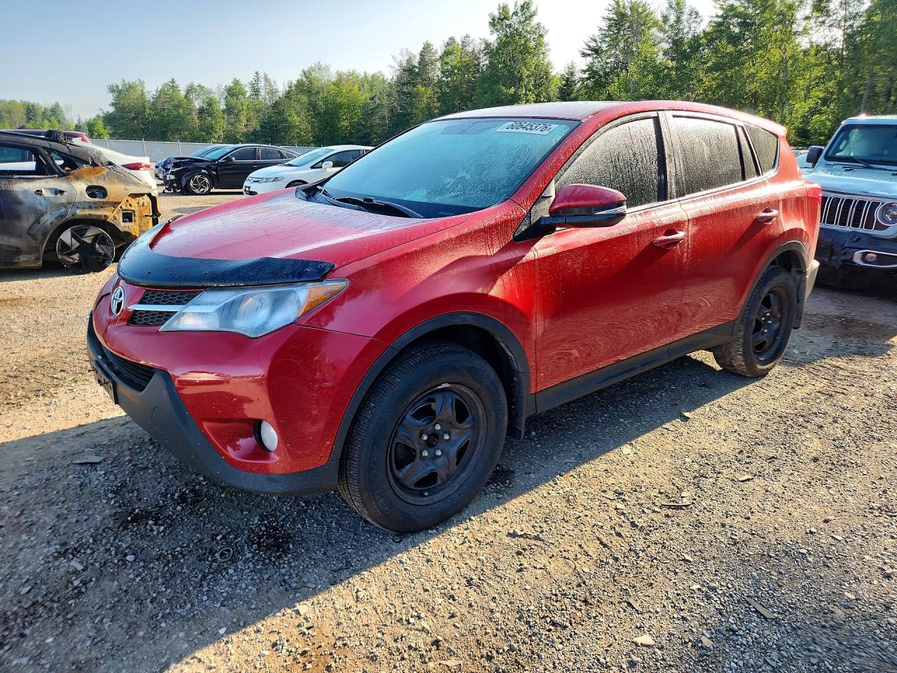 2015 Toyota Rav4 Le Red vin: 2T3BFREV2FW363081