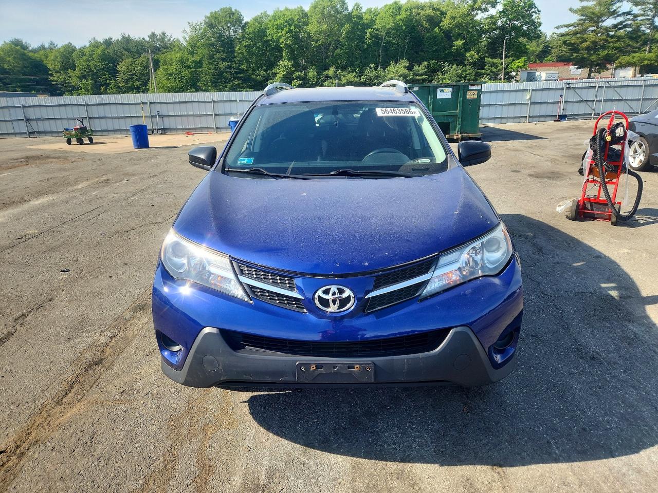 2015 Toyota Rav4 Le Blue vin: 2T3BFREV2FW371939