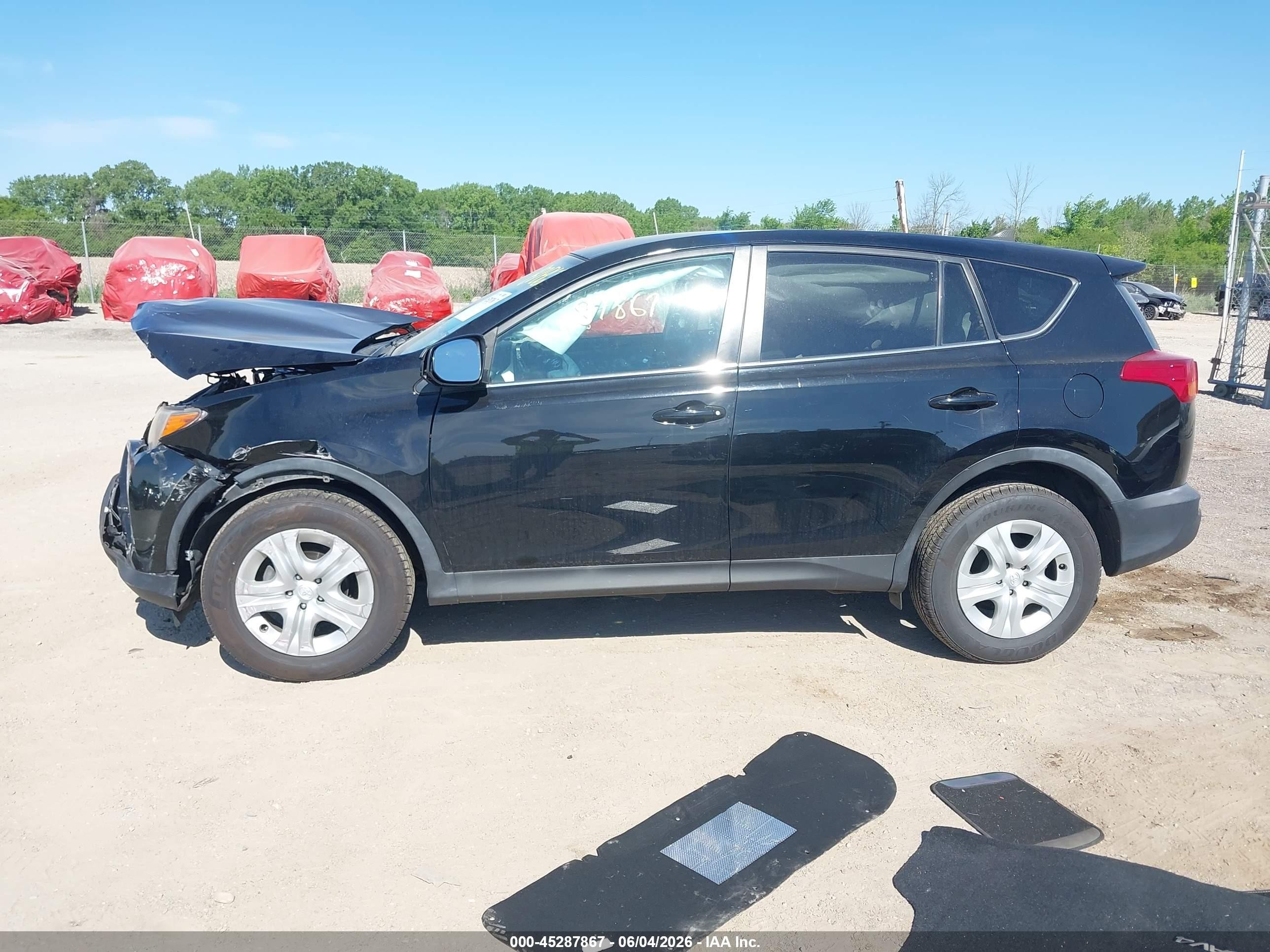 2015 Toyota Rav4 Le Black vin: 2T3BFREV2FW376719