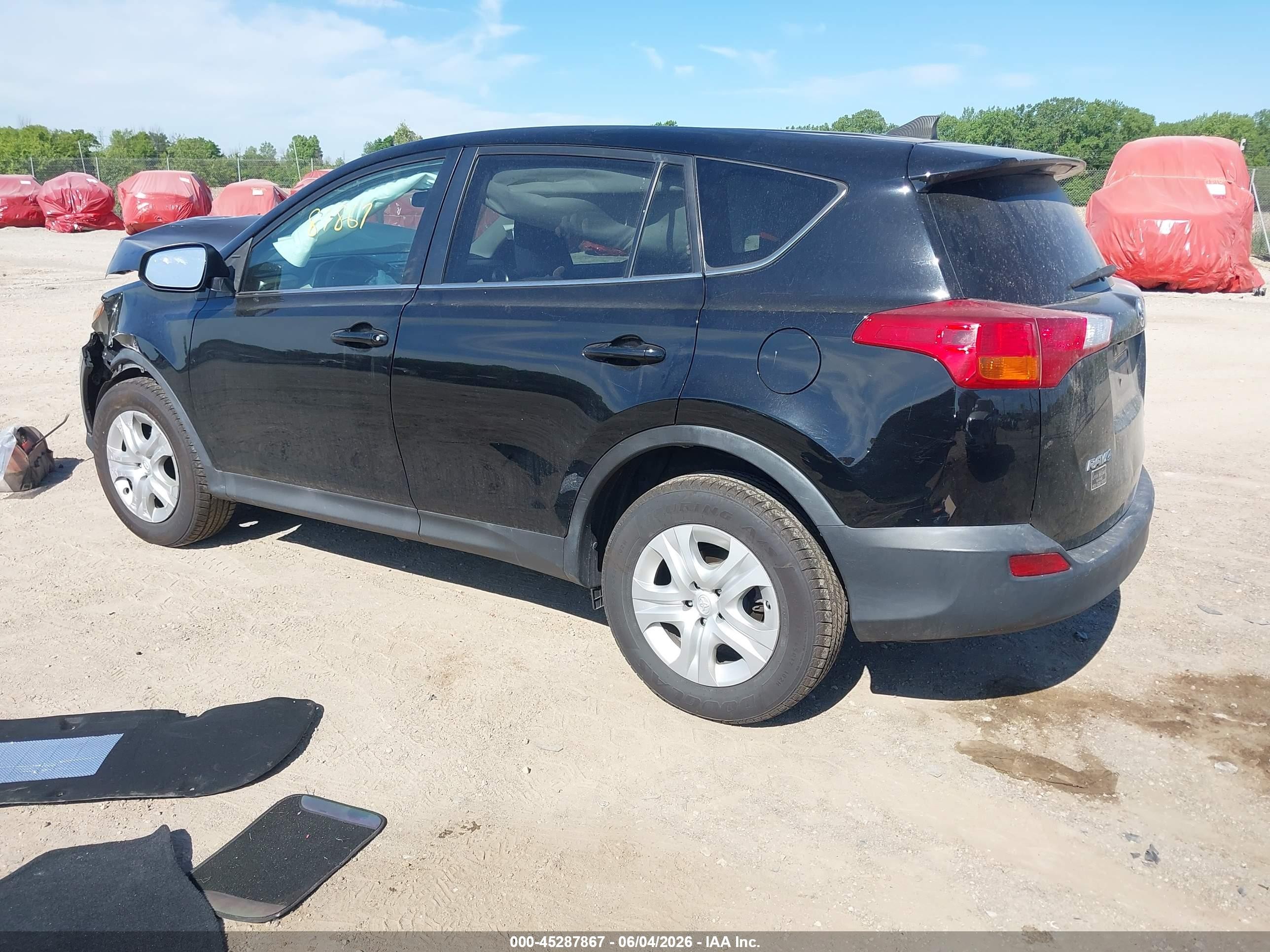 2015 Toyota Rav4 Le Black vin: 2T3BFREV2FW376719
