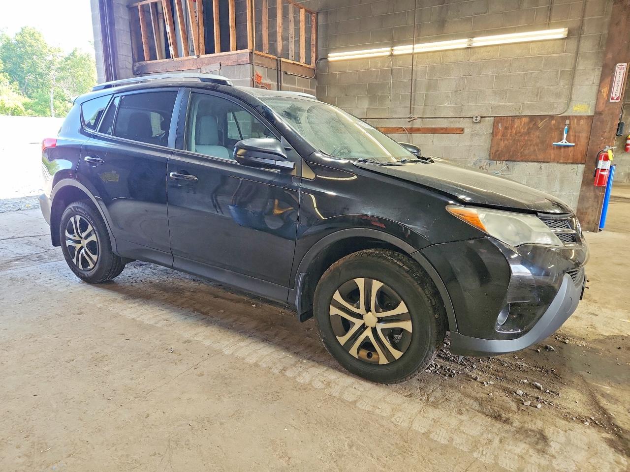 2015 Toyota Rav4 Le Черный vin: 2T3BFREV2FW406804