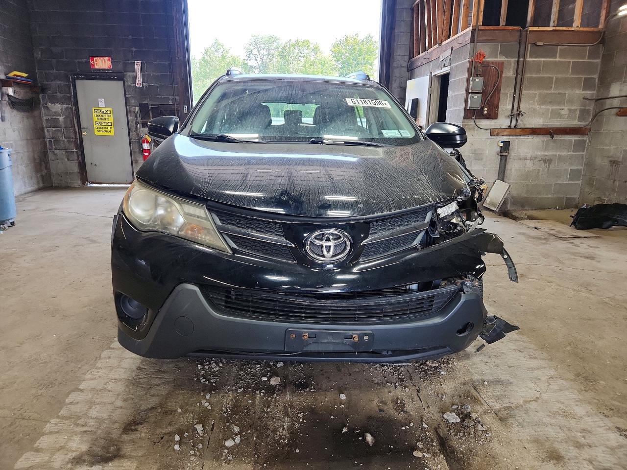 2015 Toyota Rav4 Le Черный vin: 2T3BFREV2FW406804