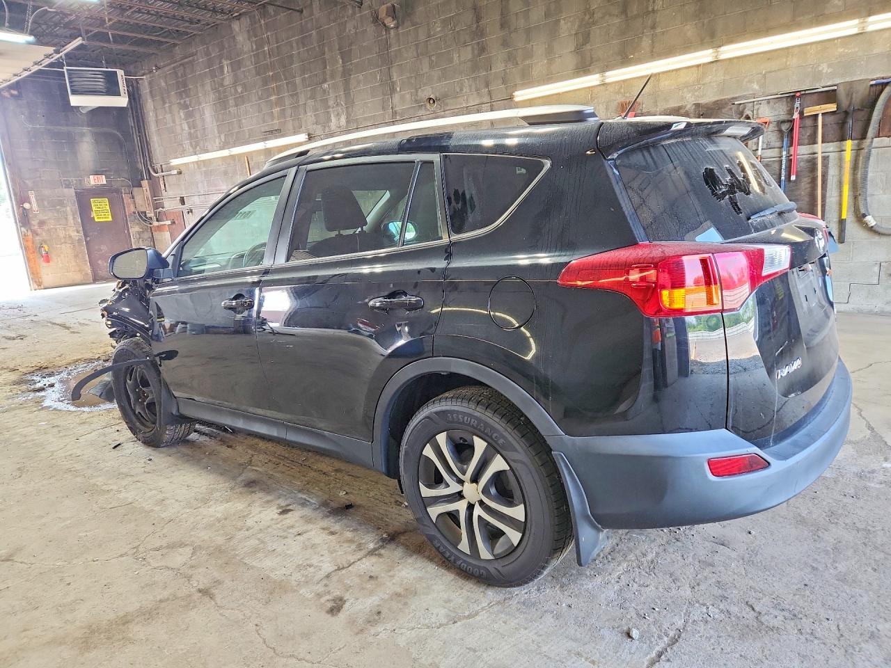2015 Toyota Rav4 Le Черный vin: 2T3BFREV2FW406804