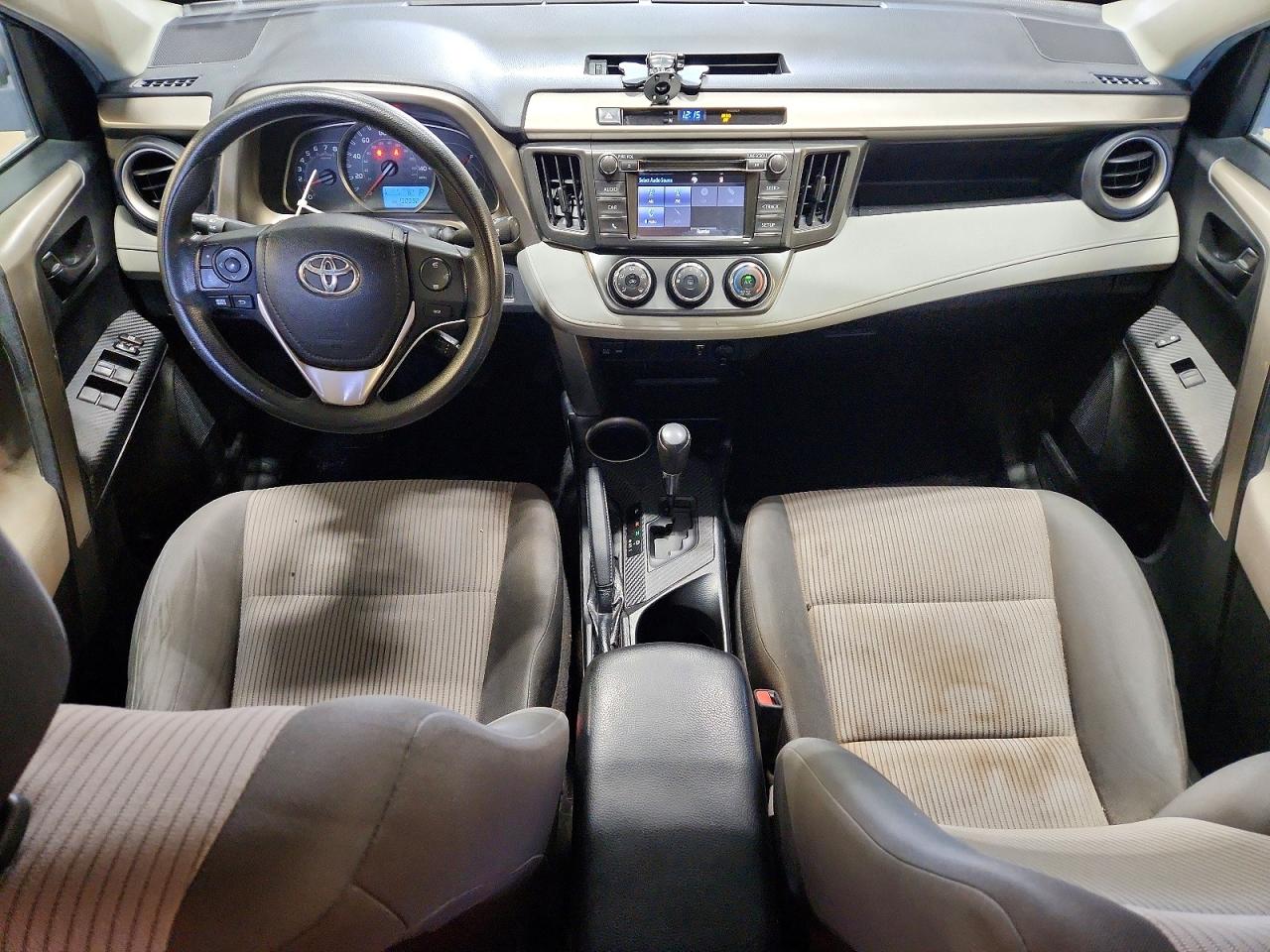 2015 Toyota Rav4 Le Черный vin: 2T3BFREV2FW406804
