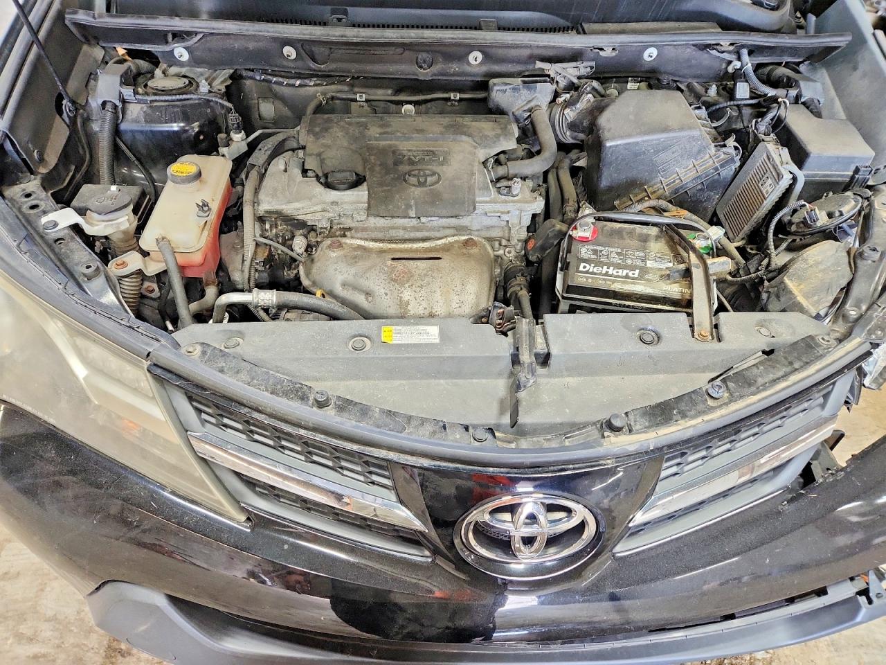 2015 Toyota Rav4 Le Черный vin: 2T3BFREV2FW406804