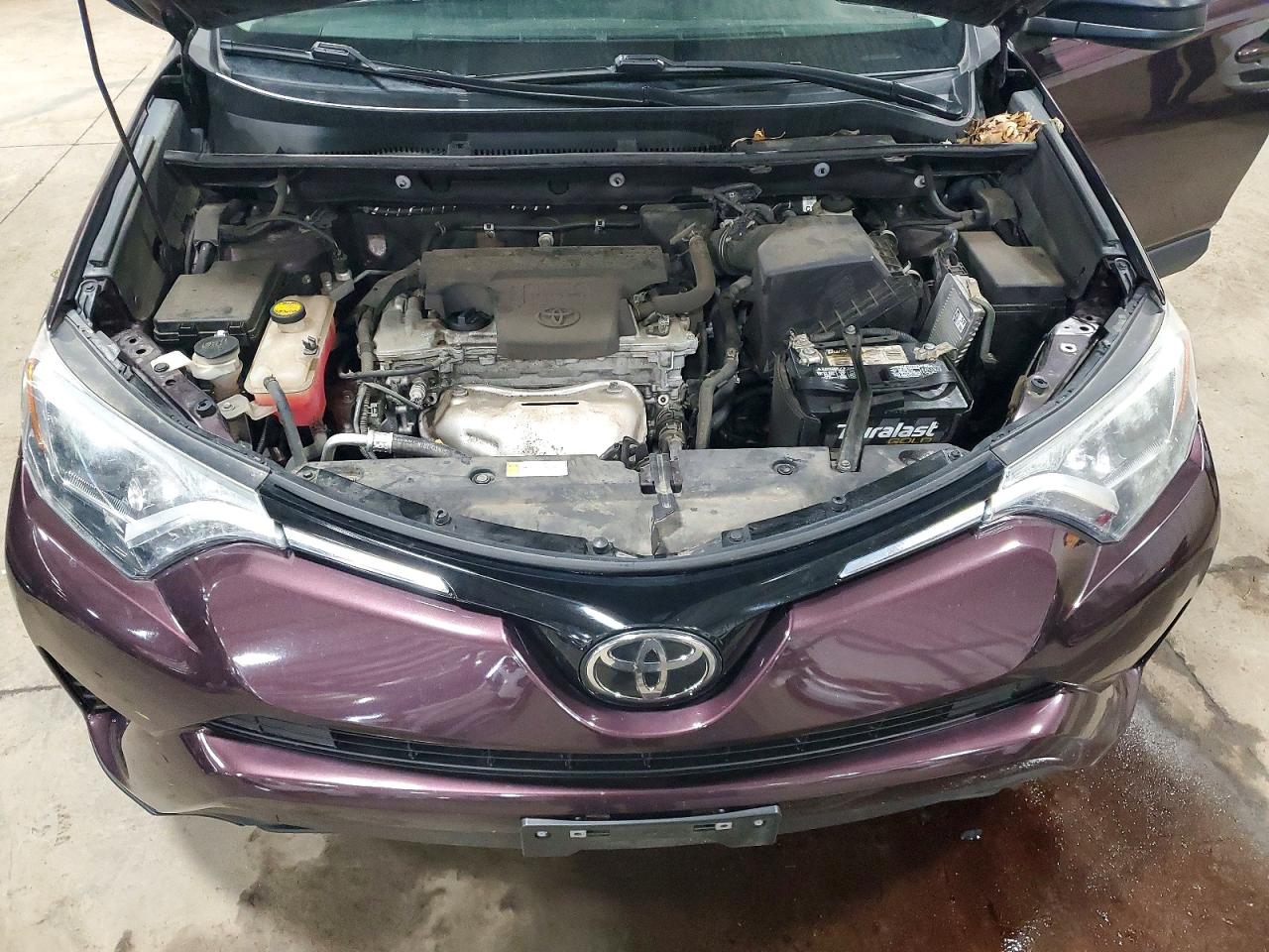 2017 Toyota Rav4 Le Purple vin: 2T3BFREV2HW637222