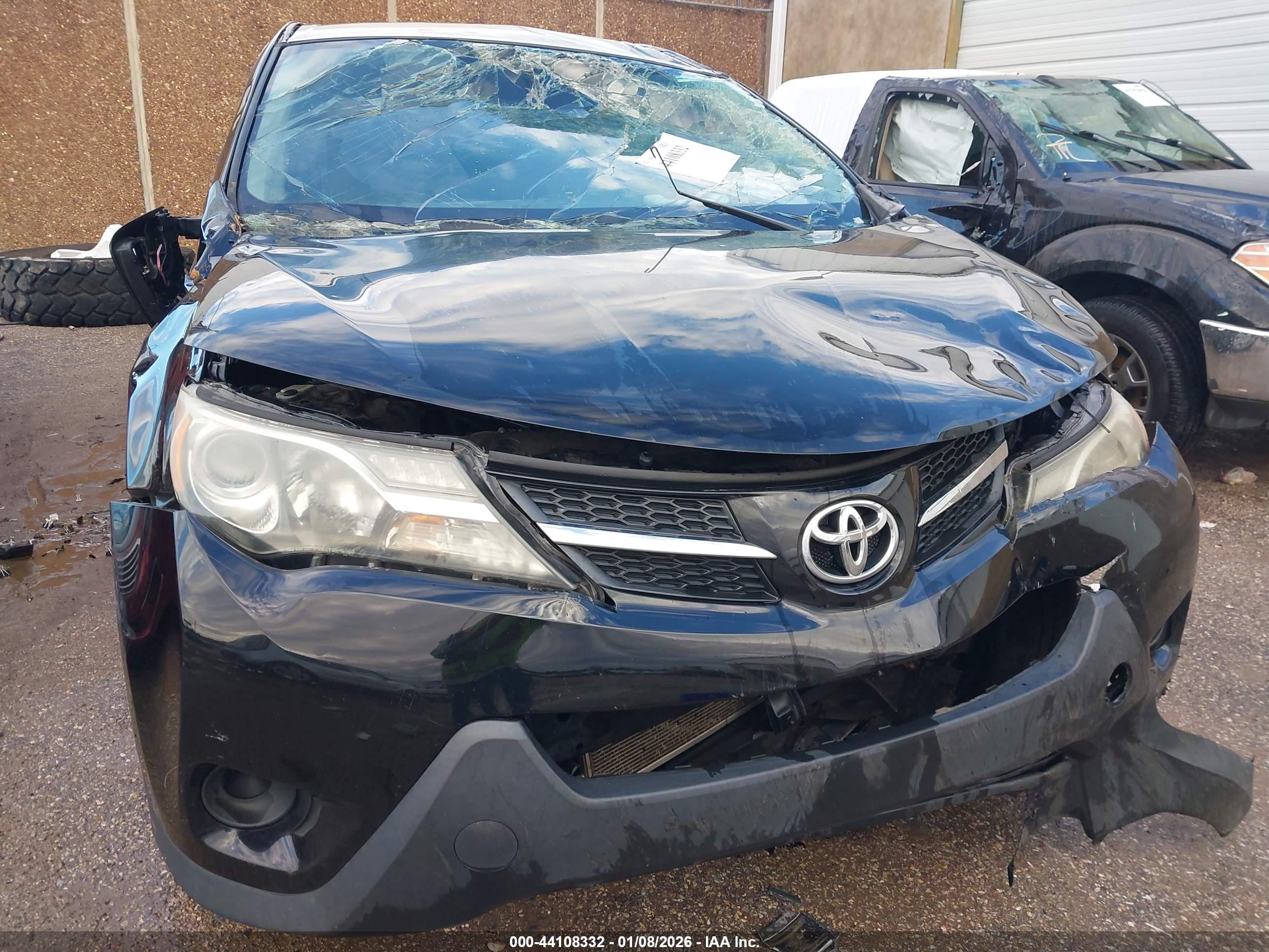 2013 Toyota Rav4 Le Black vin: 2T3BFREV3DW048934