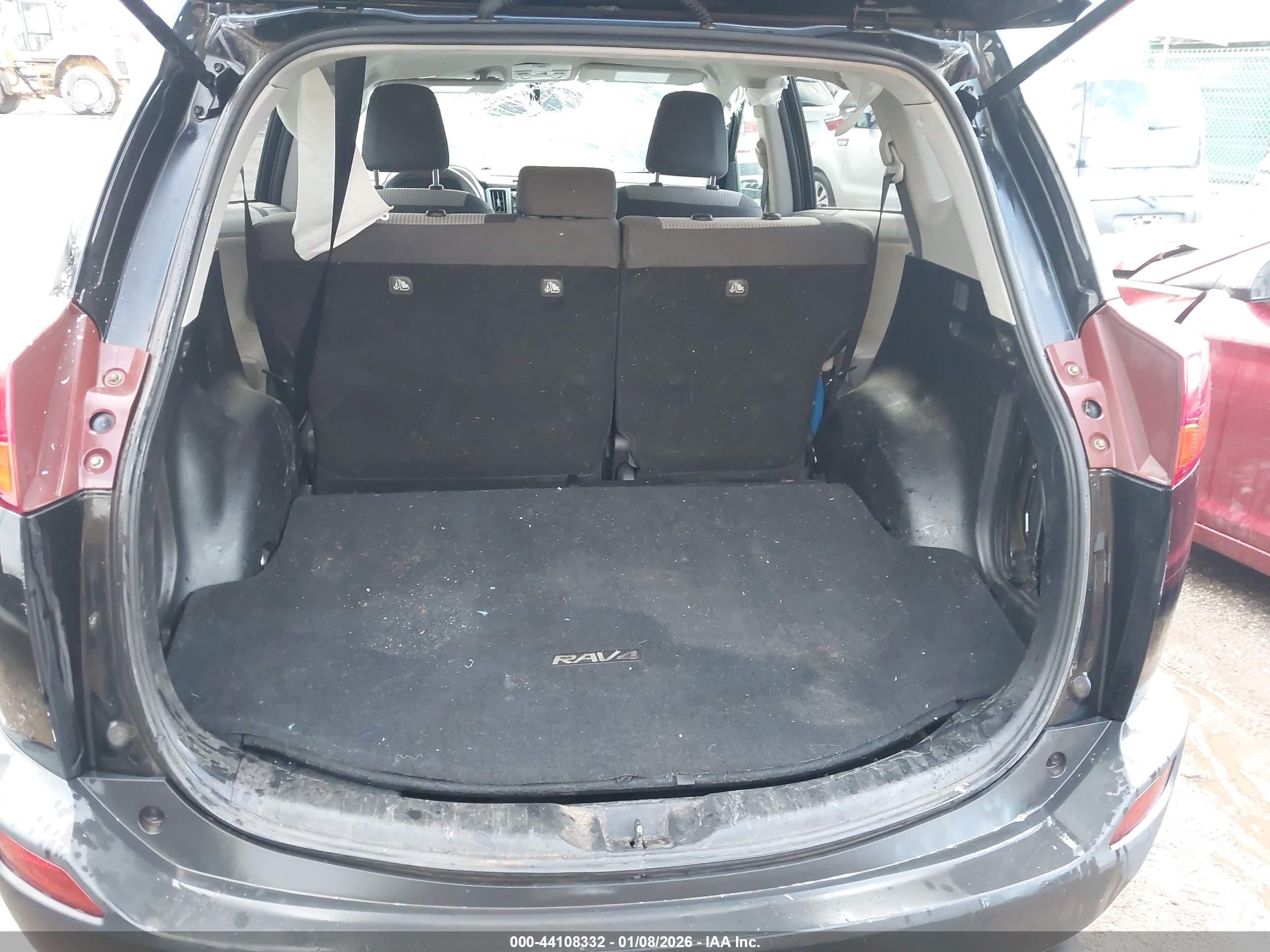 2013 Toyota Rav4 Le Black vin: 2T3BFREV3DW048934