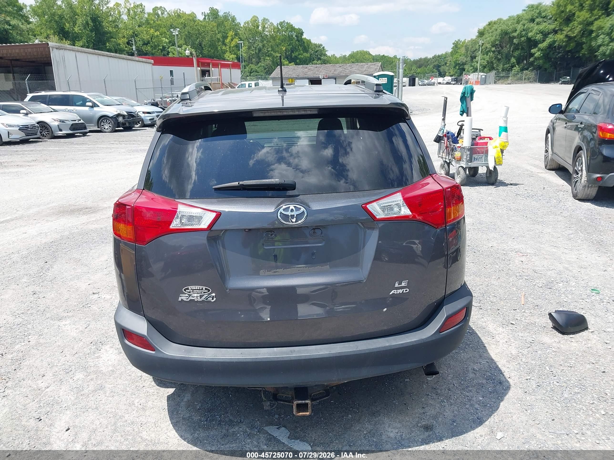 2013 Toyota Rav4 Le Black vin: 2T3BFREV3DW081061
