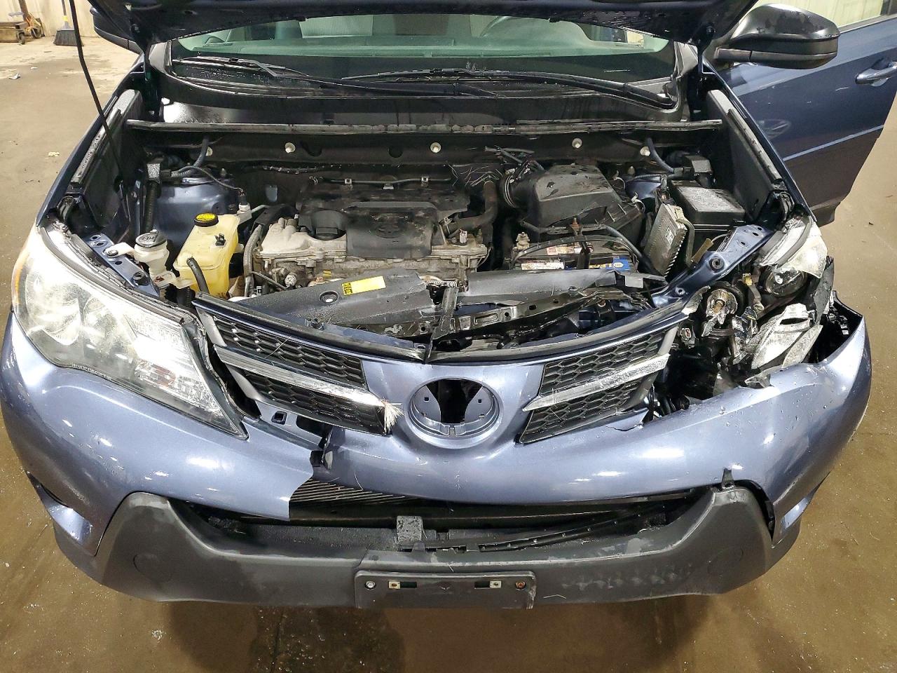 2013 Toyota Rav4 Le Blue vin: 2T3BFREV3DW096238