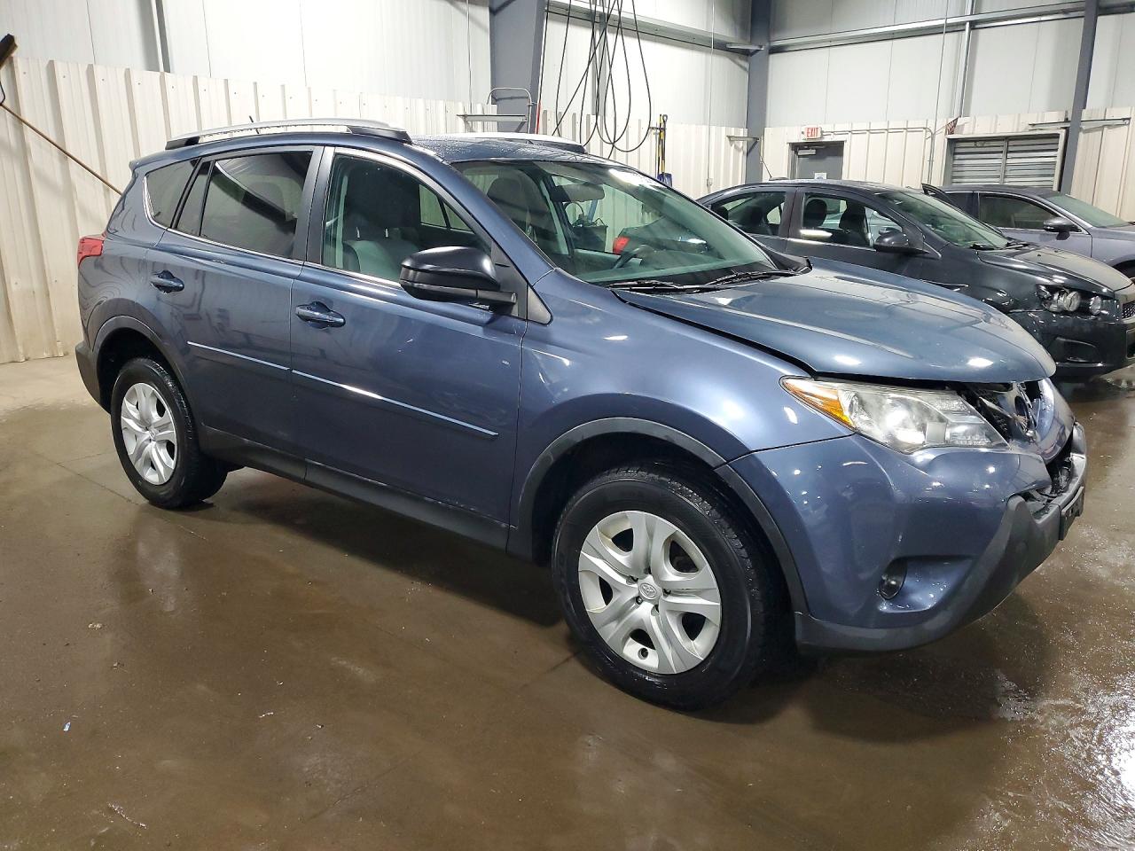 2013 Toyota Rav4 Le Blue vin: 2T3BFREV3DW096238
