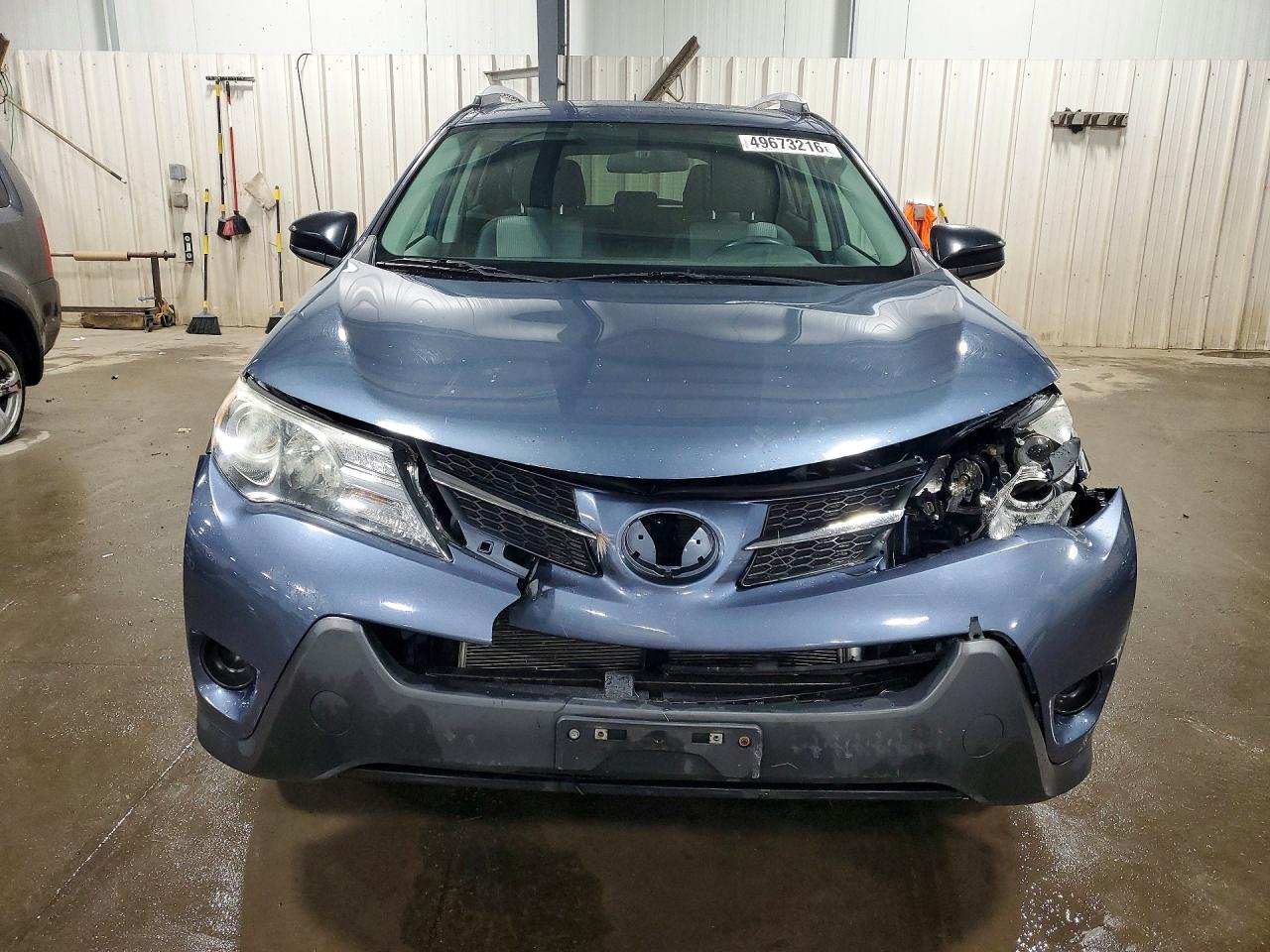 2013 Toyota Rav4 Le Blue vin: 2T3BFREV3DW096238