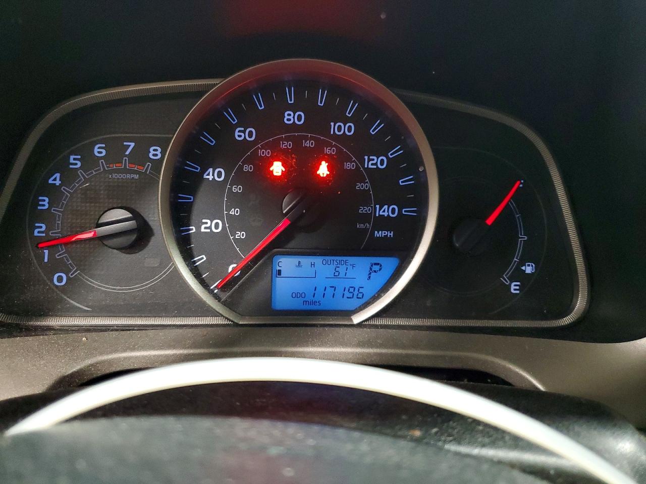 2013 Toyota Rav4 Le Blue vin: 2T3BFREV3DW096238