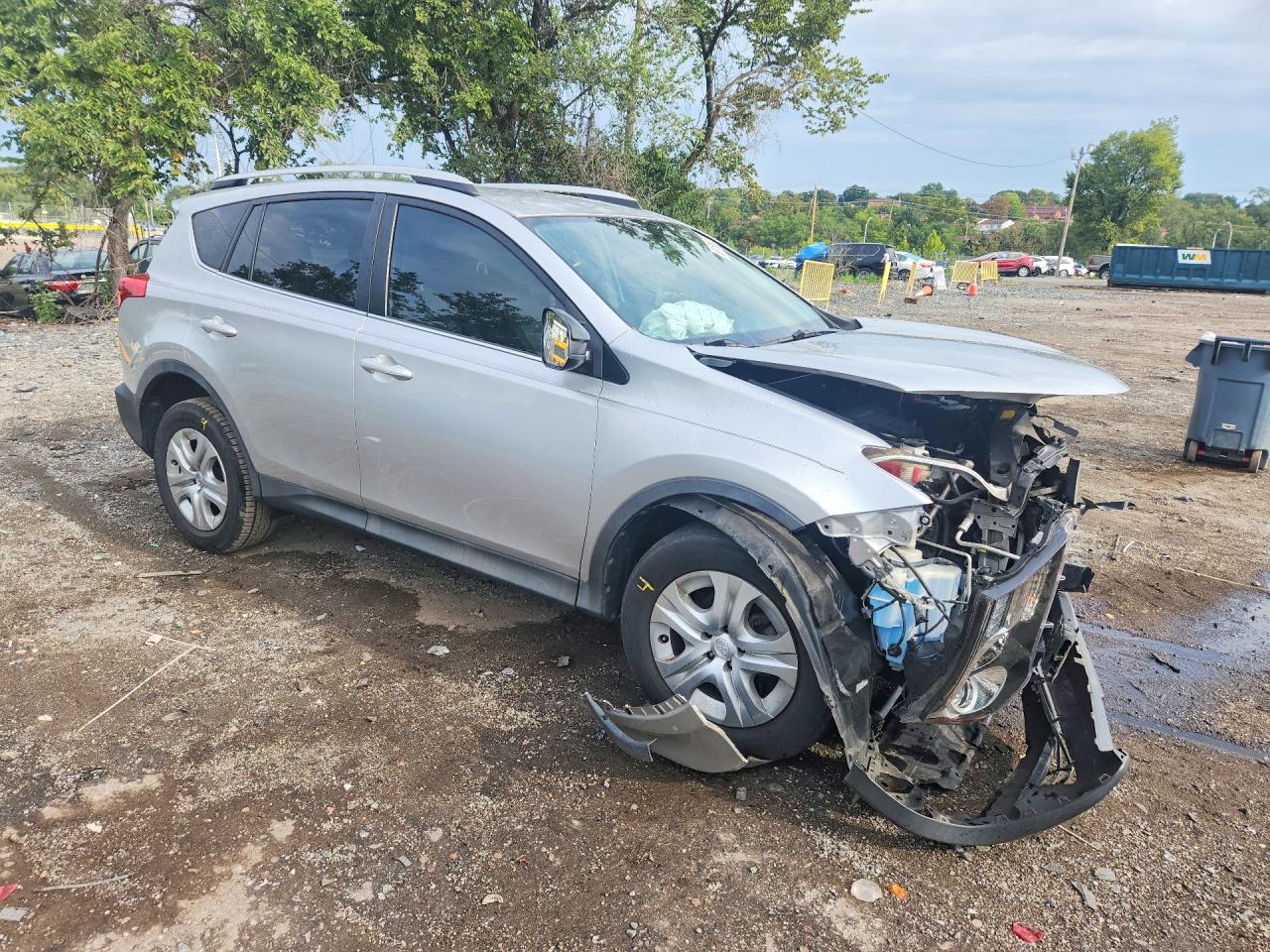 2013 Toyota Rav4 Le Silver vin: 2T3BFREV3DW101261