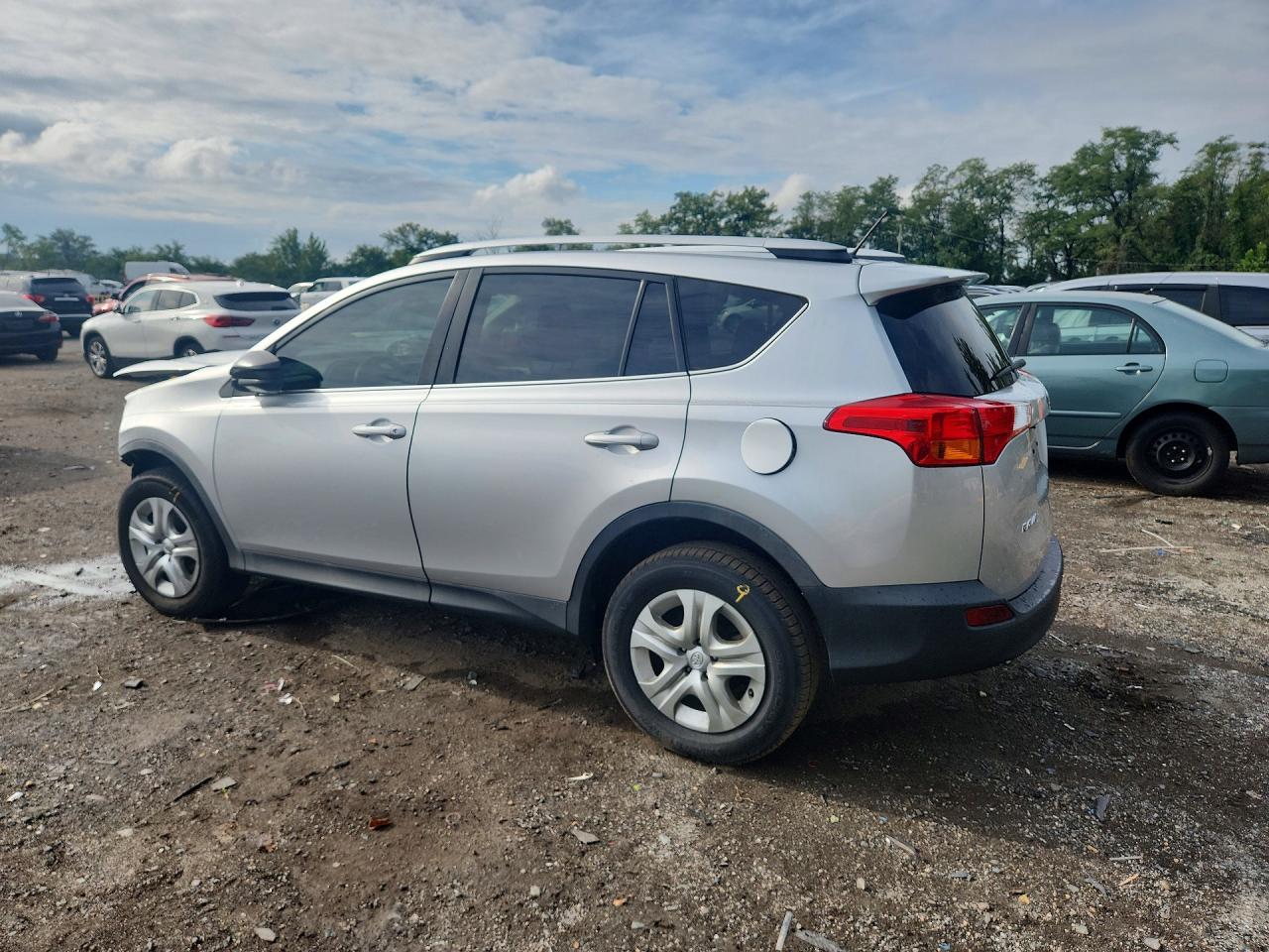 2013 Toyota Rav4 Le Silver vin: 2T3BFREV3DW101261