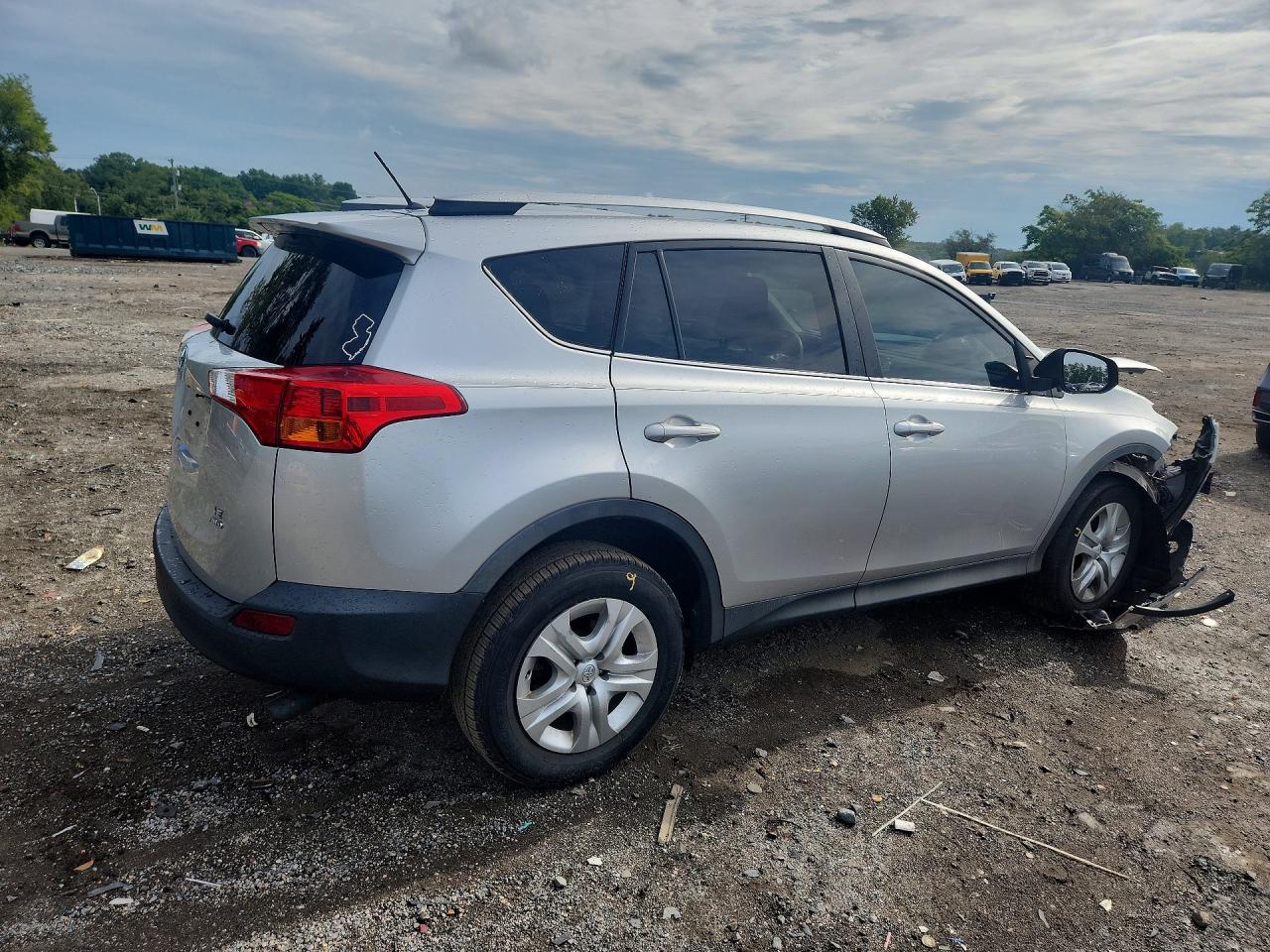 2013 Toyota Rav4 Le Silver vin: 2T3BFREV3DW101261