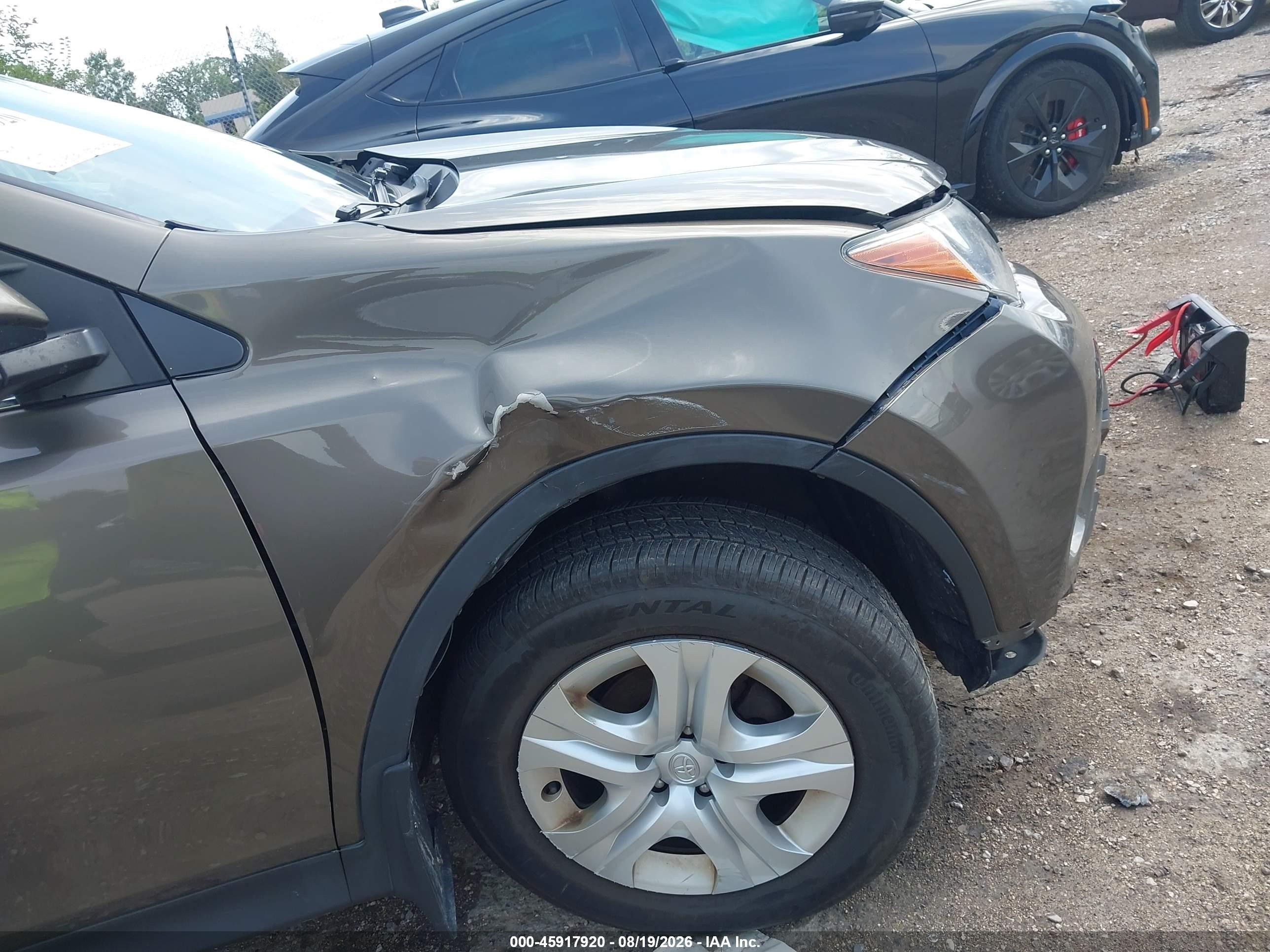 2014 Toyota Rav4 Le Brown vin: 2T3BFREV3EW145715