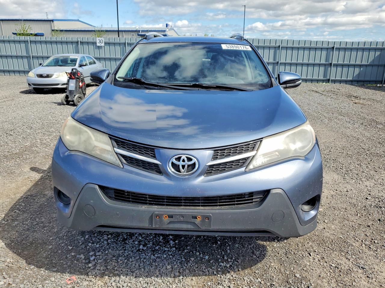 2014 Toyota Rav4 Le Blue vin: 2T3BFREV3EW190881