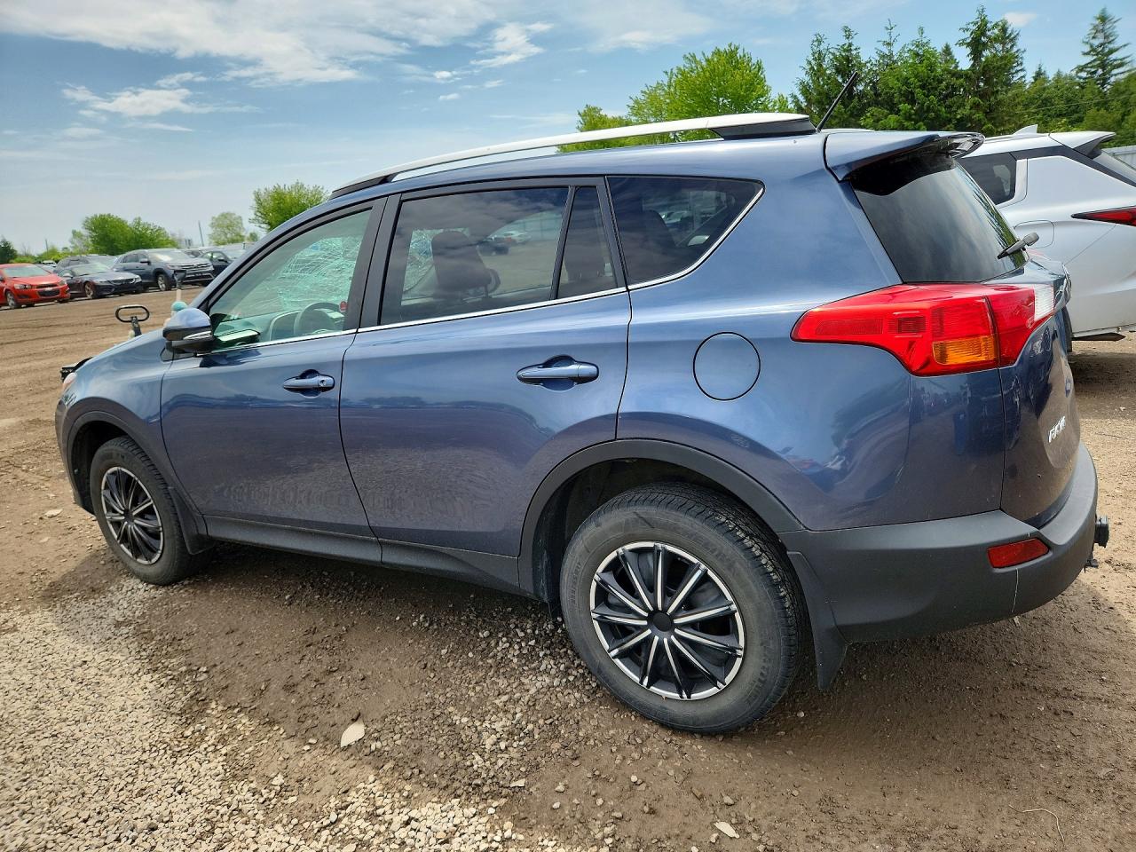 2014 Toyota Rav 4 Blue vin: 2T3BFREV3EW216184