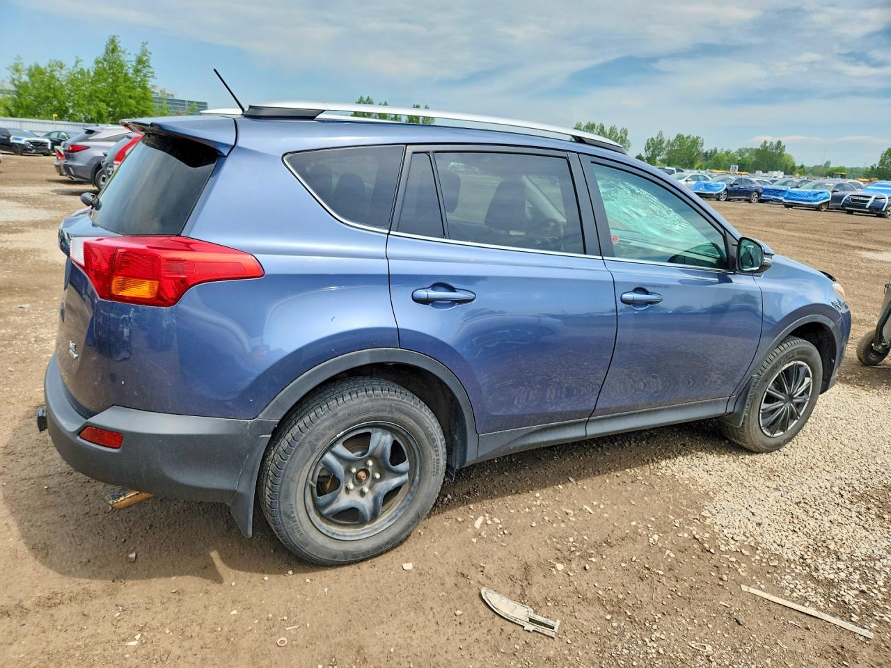 2014 Toyota Rav 4 Blue vin: 2T3BFREV3EW216184