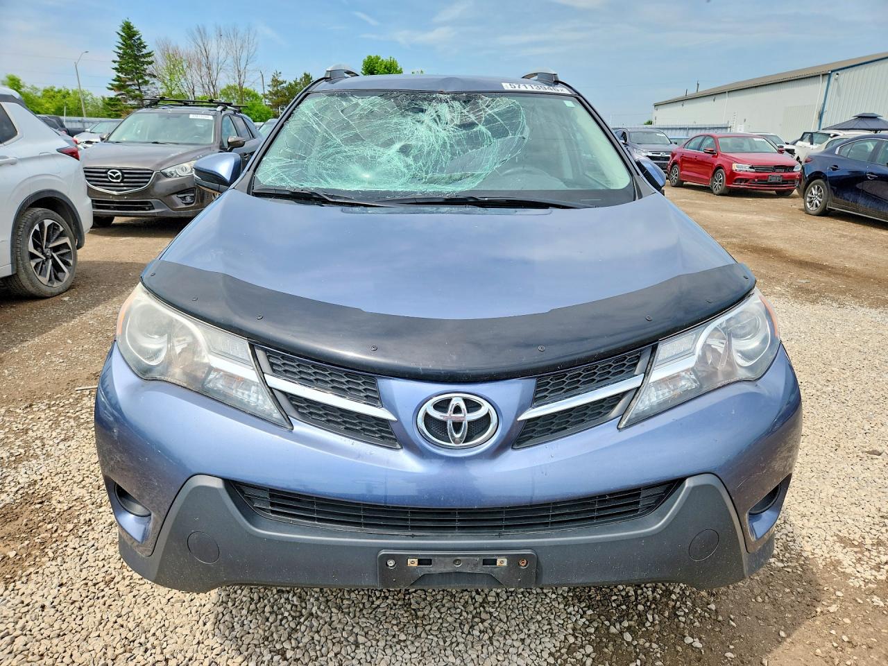 2014 Toyota Rav 4 Blue vin: 2T3BFREV3EW216184
