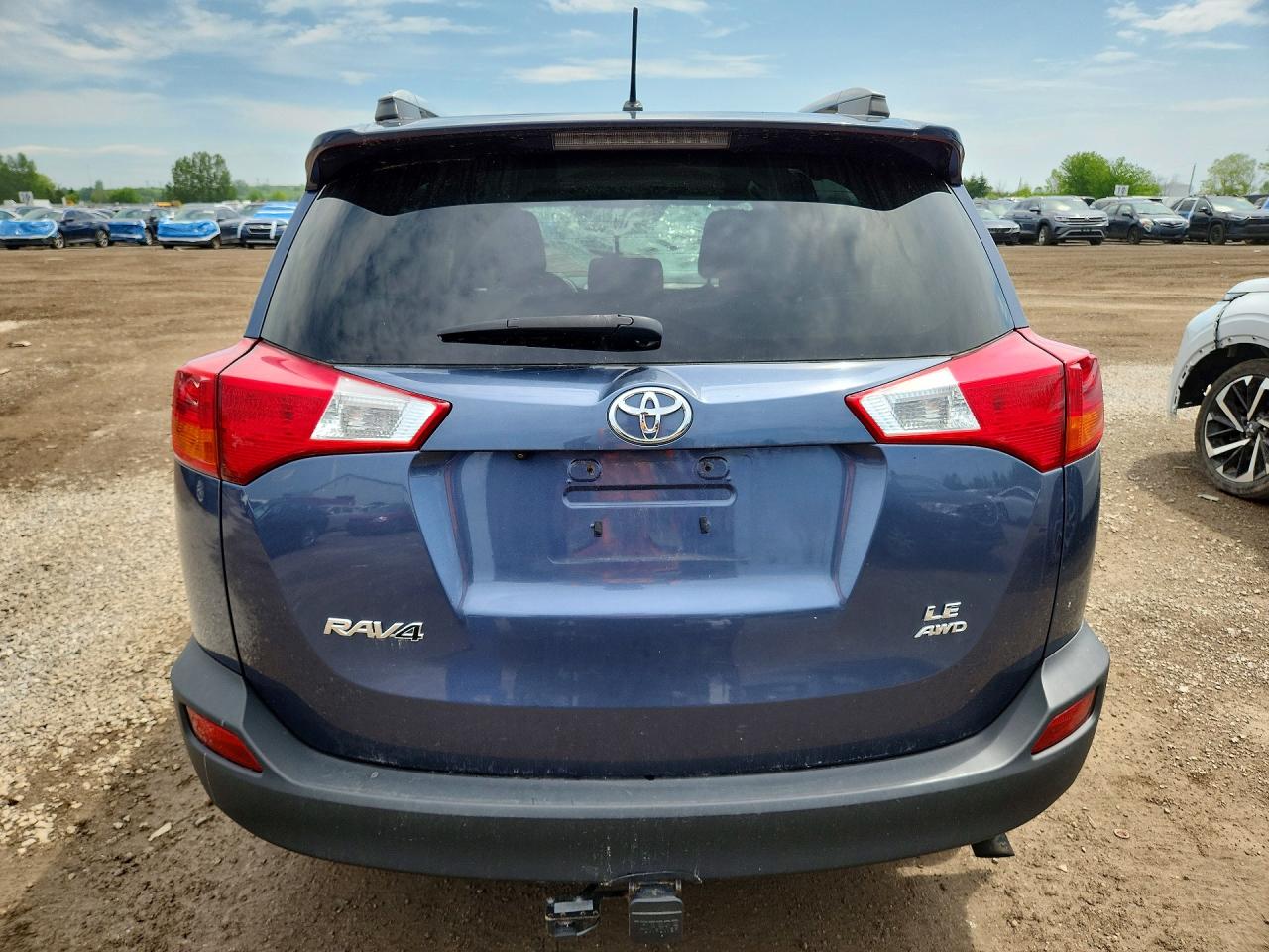2014 Toyota Rav 4 Blue vin: 2T3BFREV3EW216184