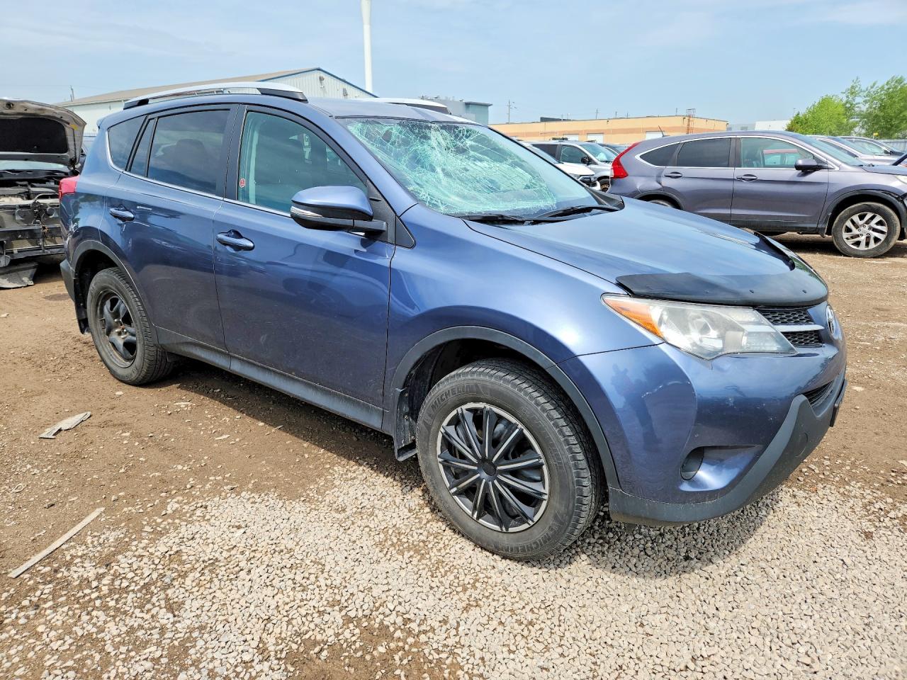 2014 Toyota Rav 4 Blue vin: 2T3BFREV3EW216184