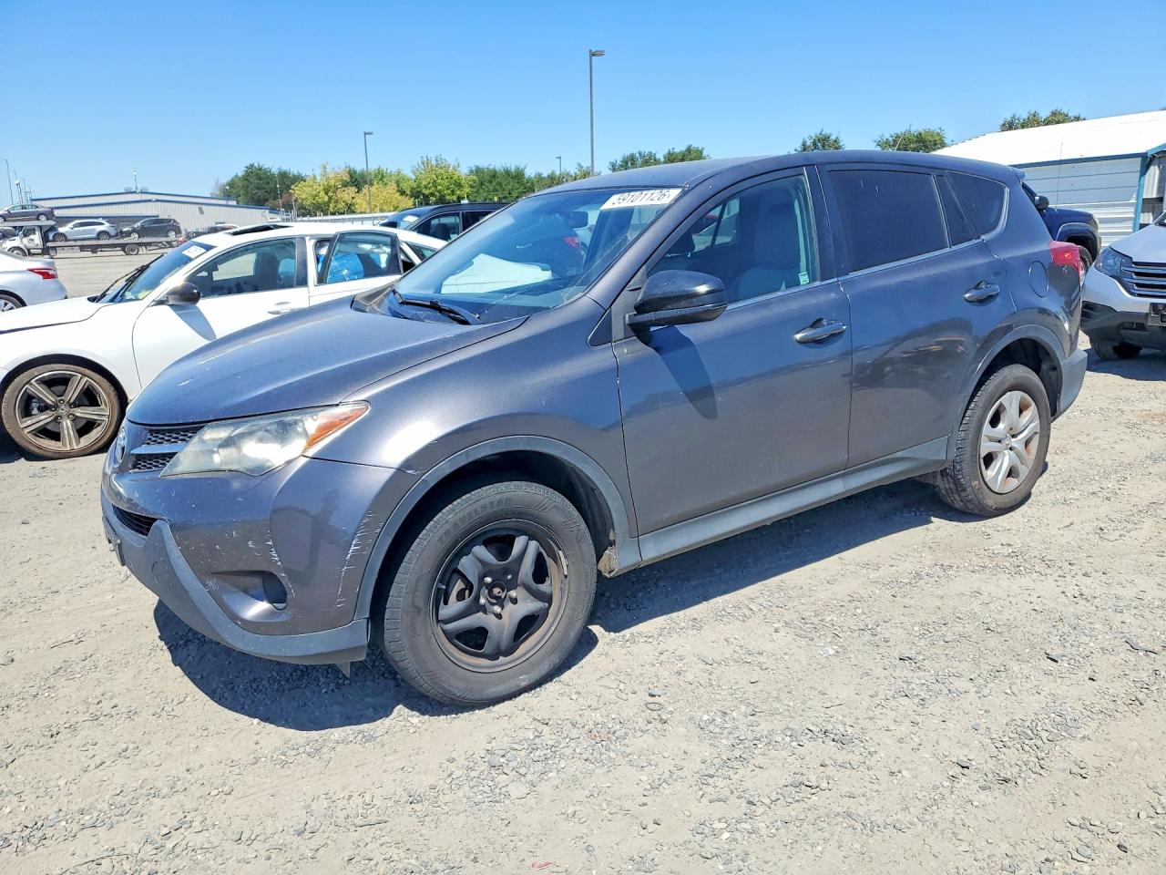 2014 Toyota Rav4 Le Silver vin: 2T3BFREV3EW217562