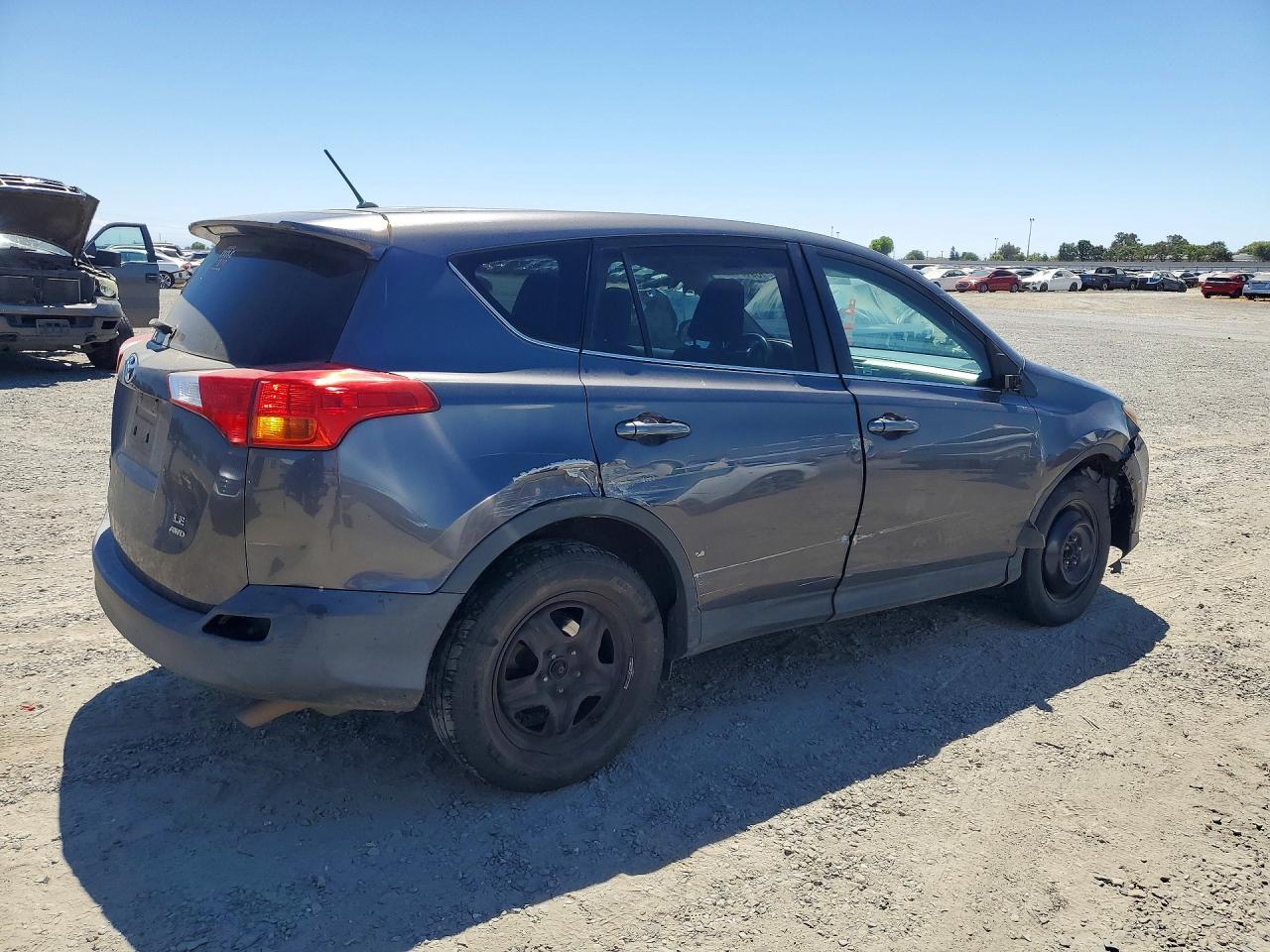 2014 Toyota Rav4 Le Silver vin: 2T3BFREV3EW217562