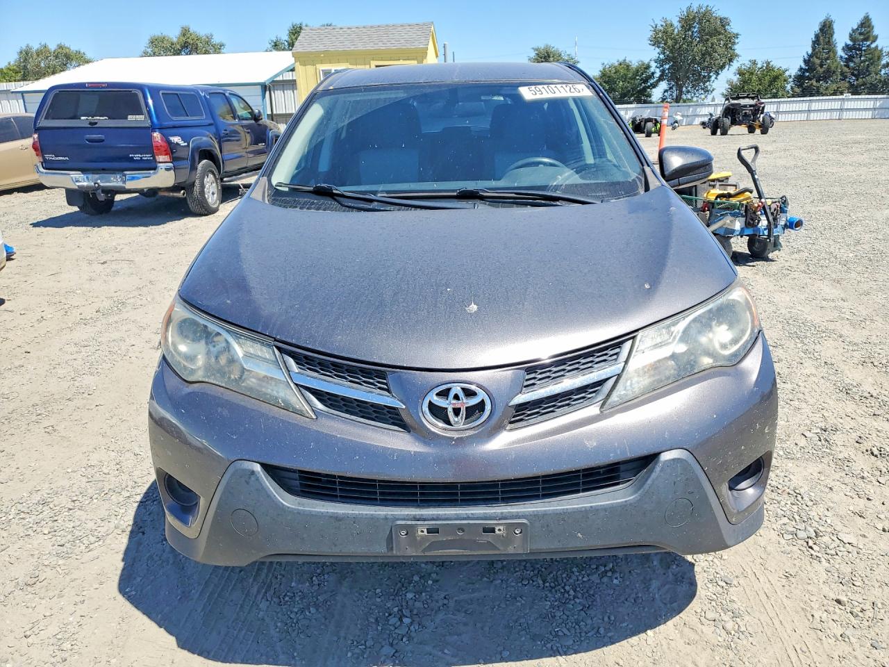 2014 Toyota Rav4 Le Silver vin: 2T3BFREV3EW217562