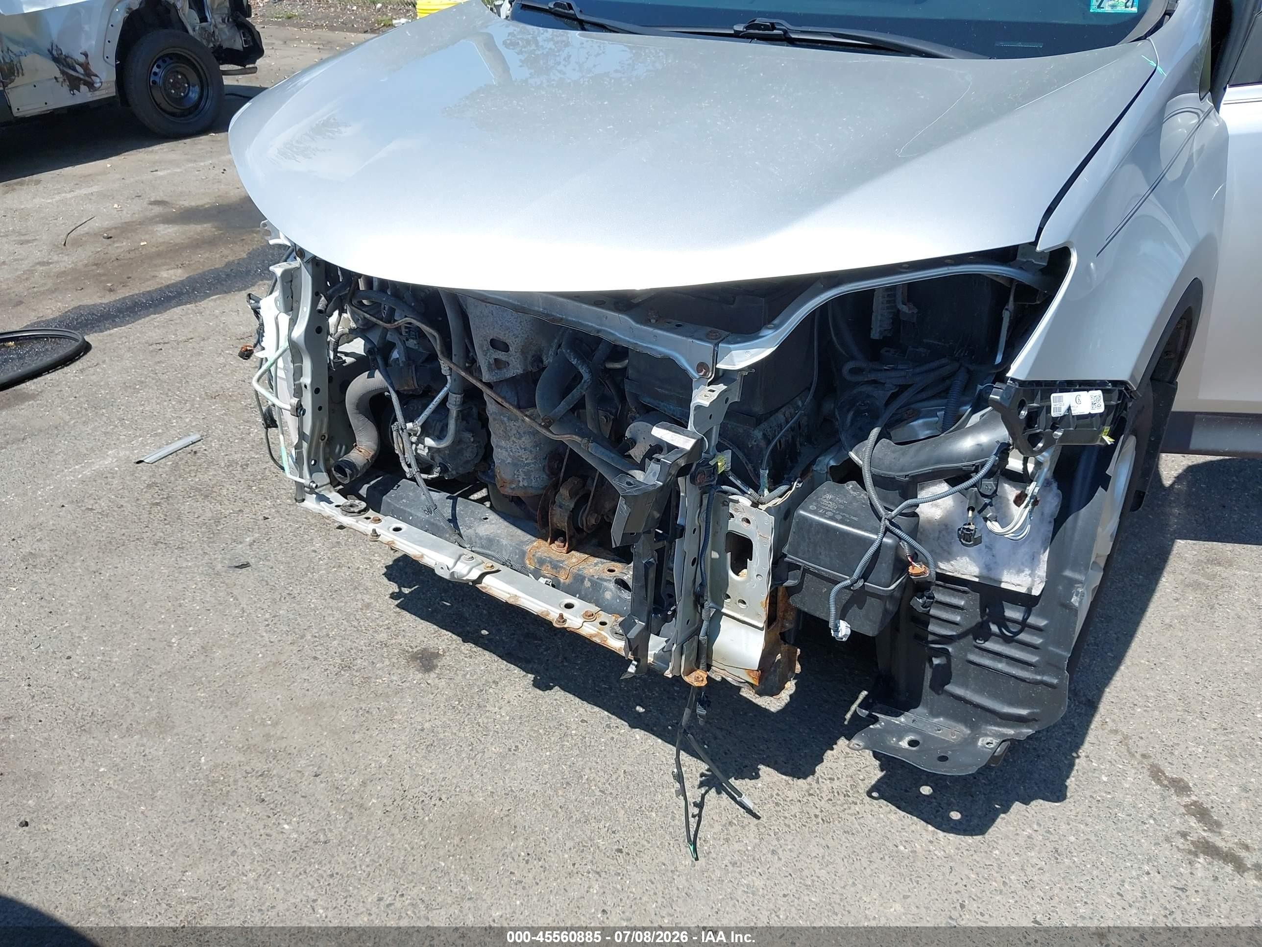 2014 Toyota Rav4 Le Gray vin: 2T3BFREV3EW227203