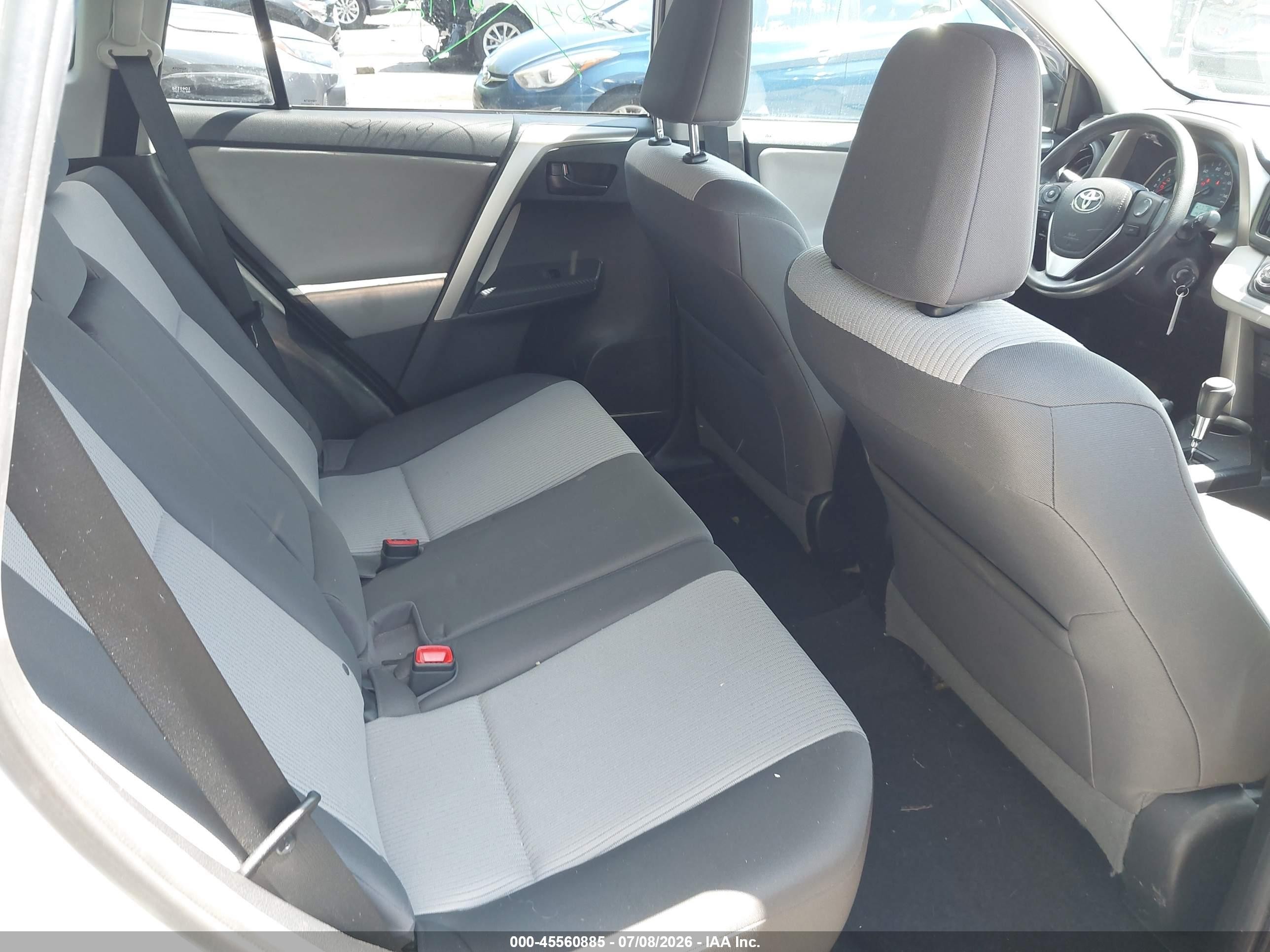2014 Toyota Rav4 Le Gray vin: 2T3BFREV3EW227203