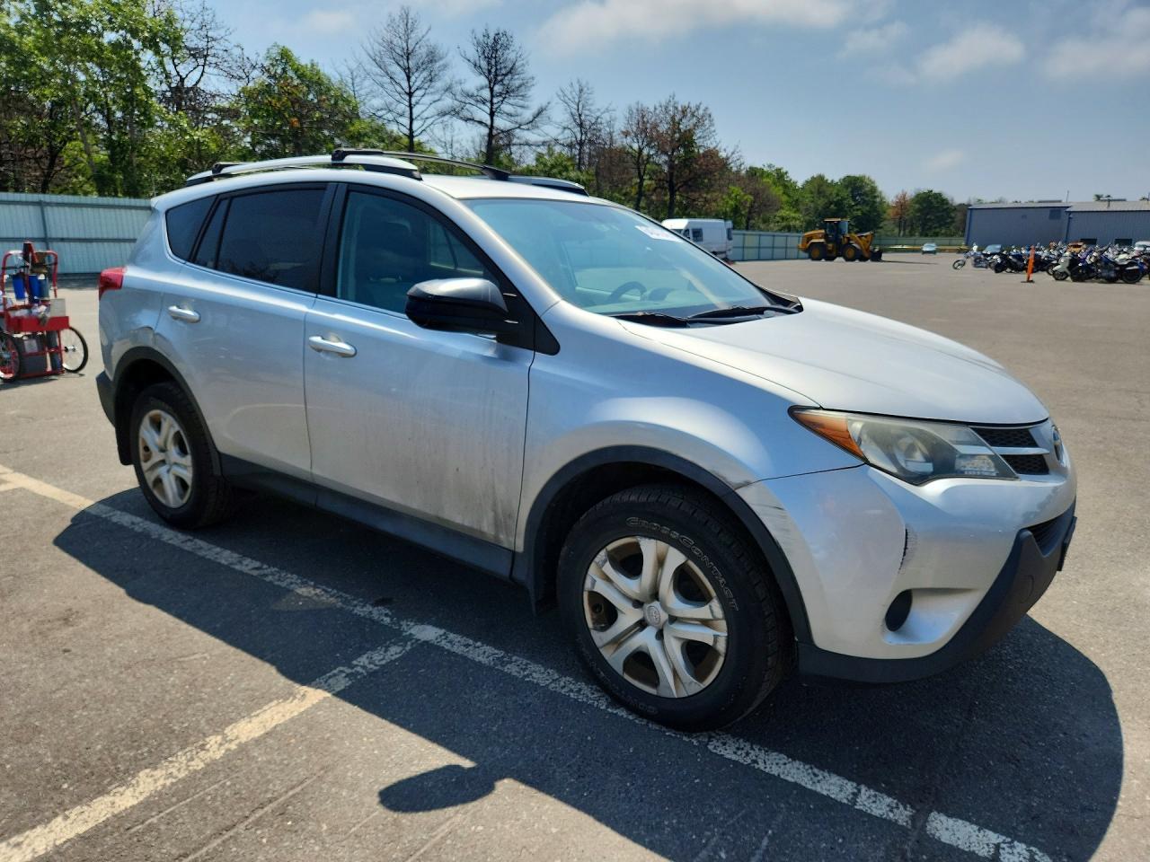 2013 Toyota Rav4 Le Silver vin: 2T3BFREV4DW065953