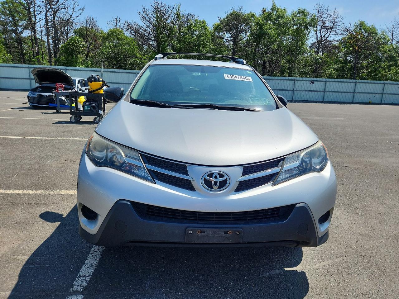 2013 Toyota Rav4 Le Silver vin: 2T3BFREV4DW065953