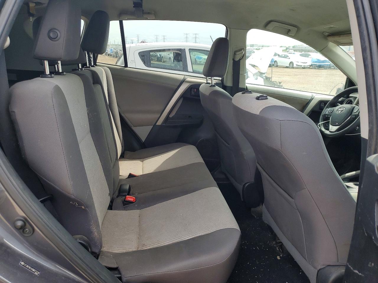 2013 Toyota Rav4 Le Gray vin: 2T3BFREV4DW072319