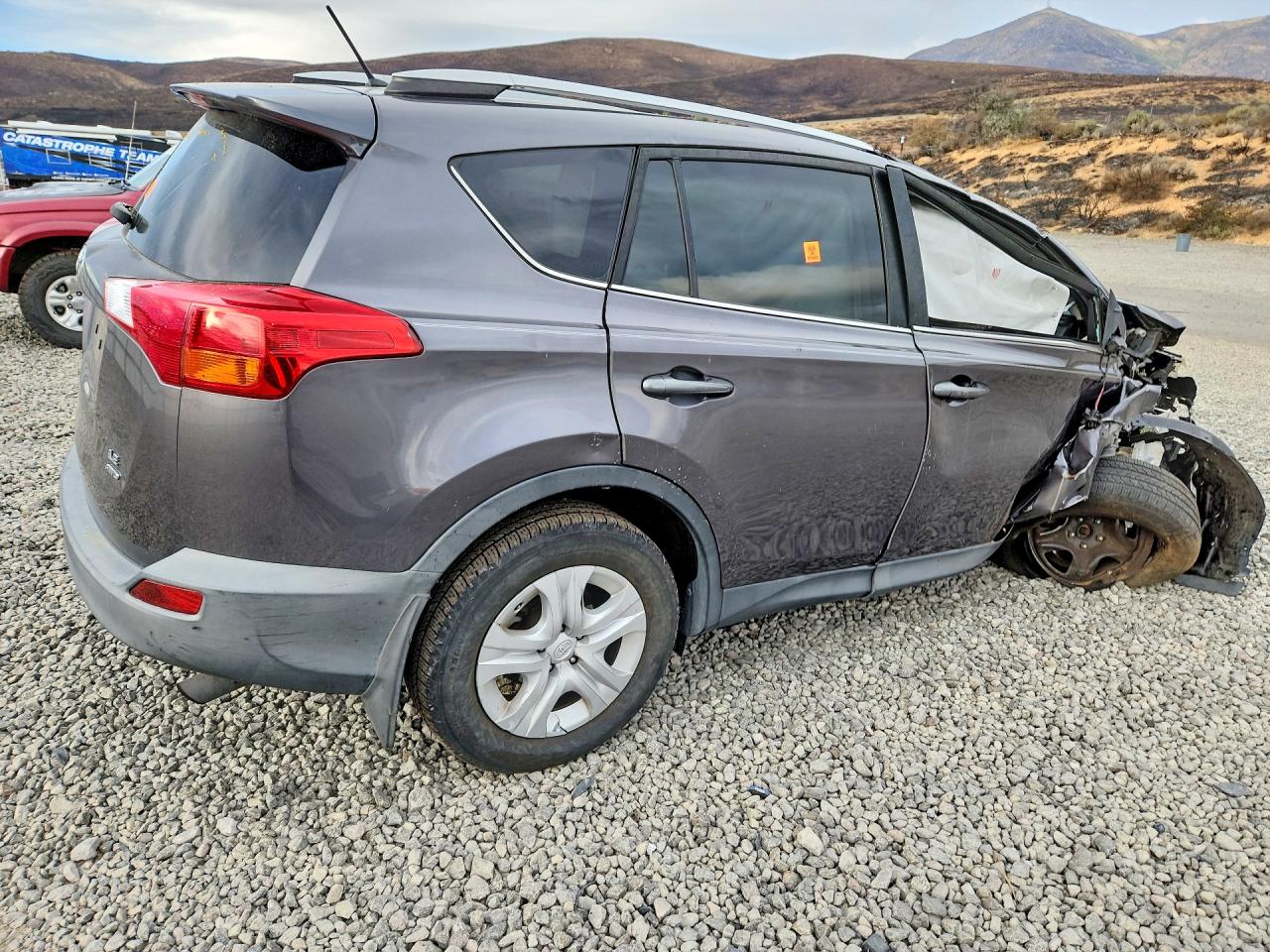2013 Toyota Rav4 Le Gray vin: 2T3BFREV4DW121969