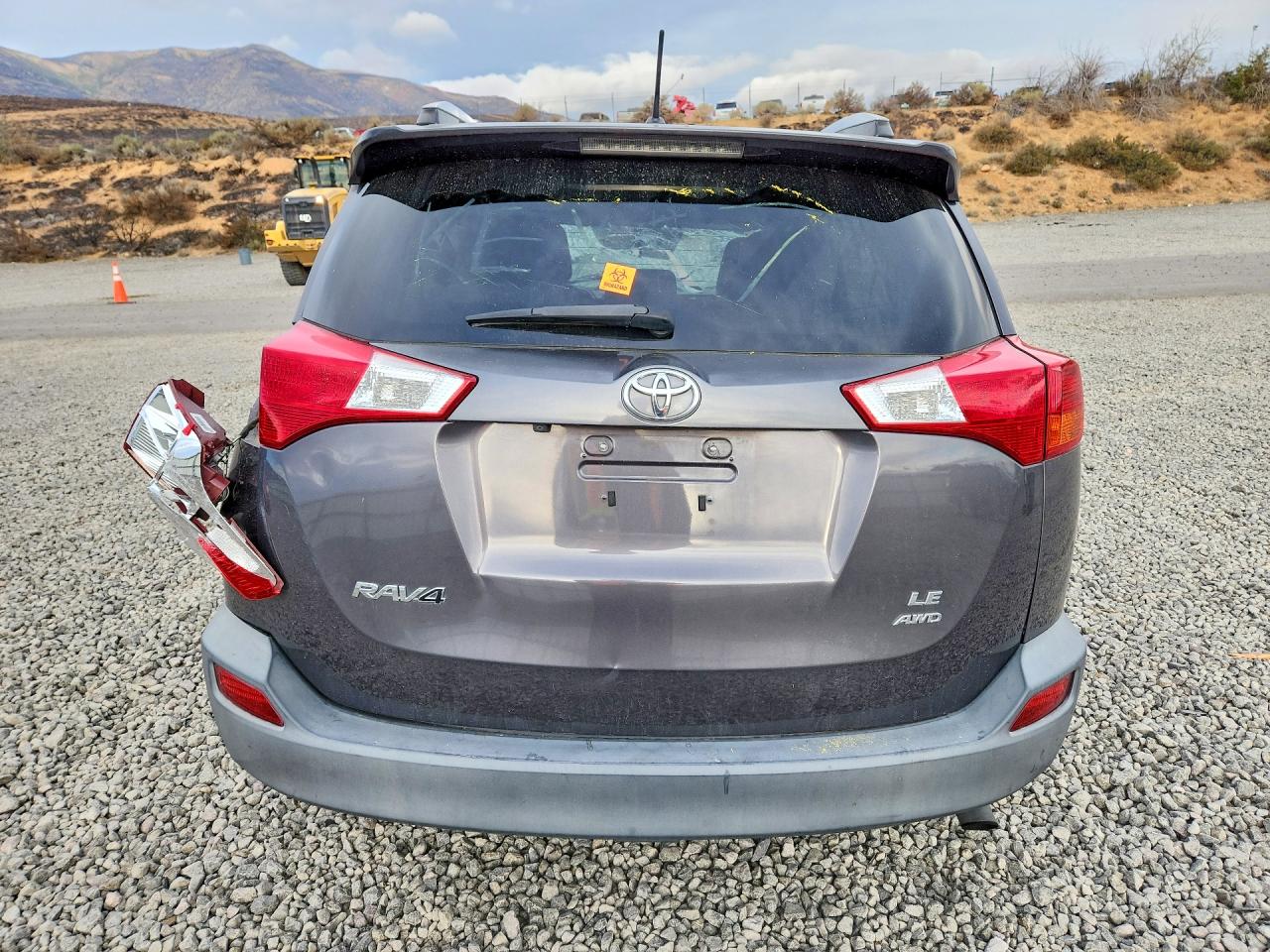 2013 Toyota Rav4 Le Gray vin: 2T3BFREV4DW121969