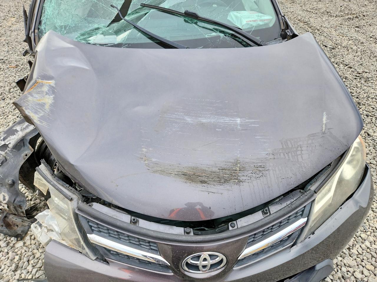 2013 Toyota Rav4 Le Gray vin: 2T3BFREV4DW121969
