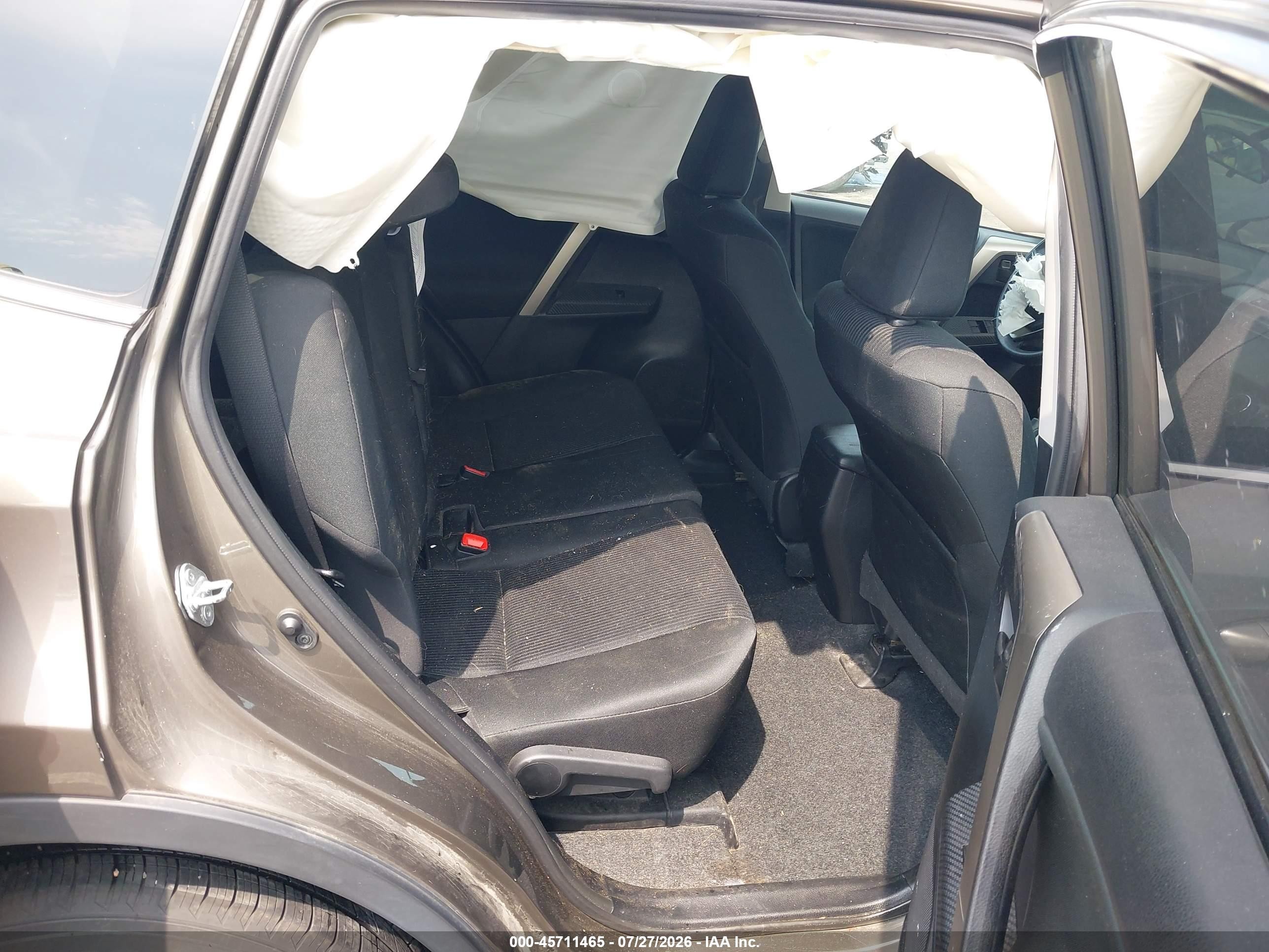2014 Toyota Rav4 Le Gray vin: 2T3BFREV4EW141558