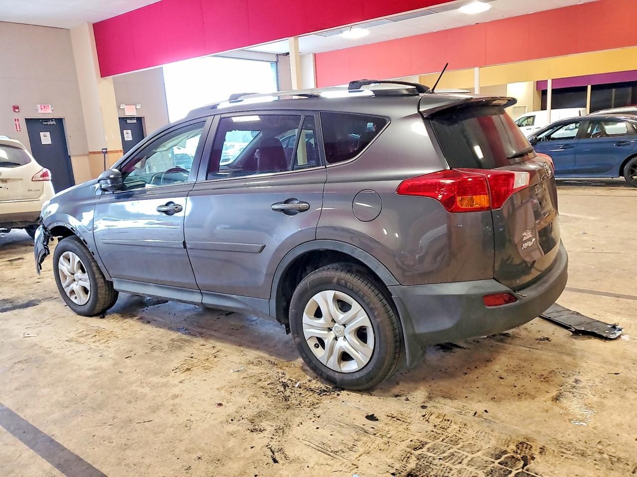 2014 Toyota Rav4 Le Gray vin: 2T3BFREV4EW141818